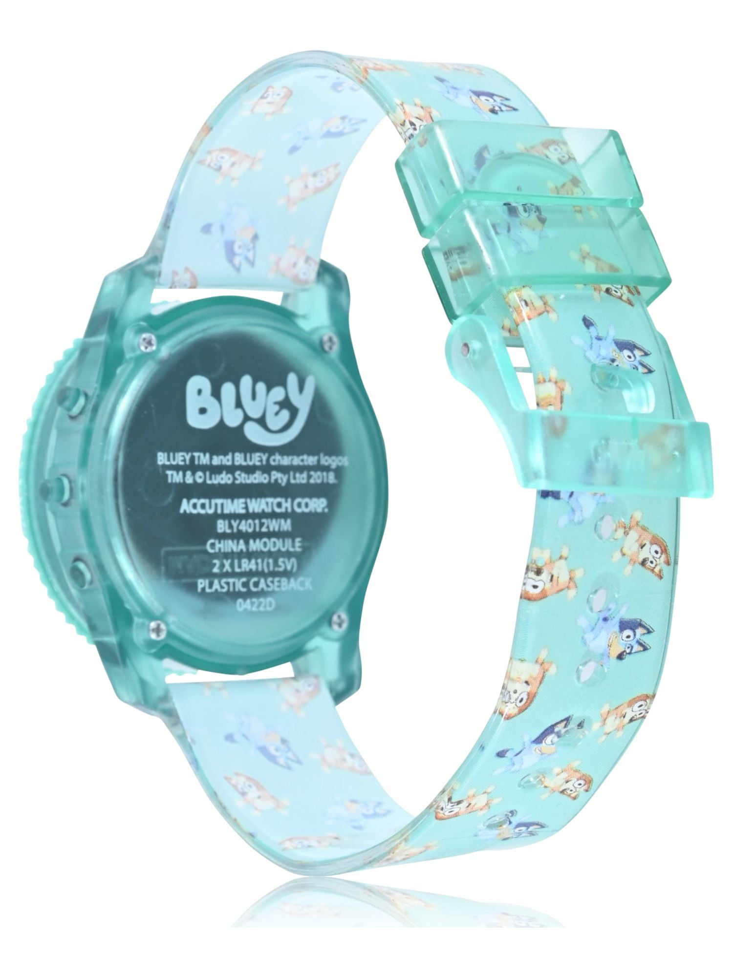 Bluey Unisex Childrens LCD Watch with Flashing Case and Dial (BLY4012WM) - Image 4
