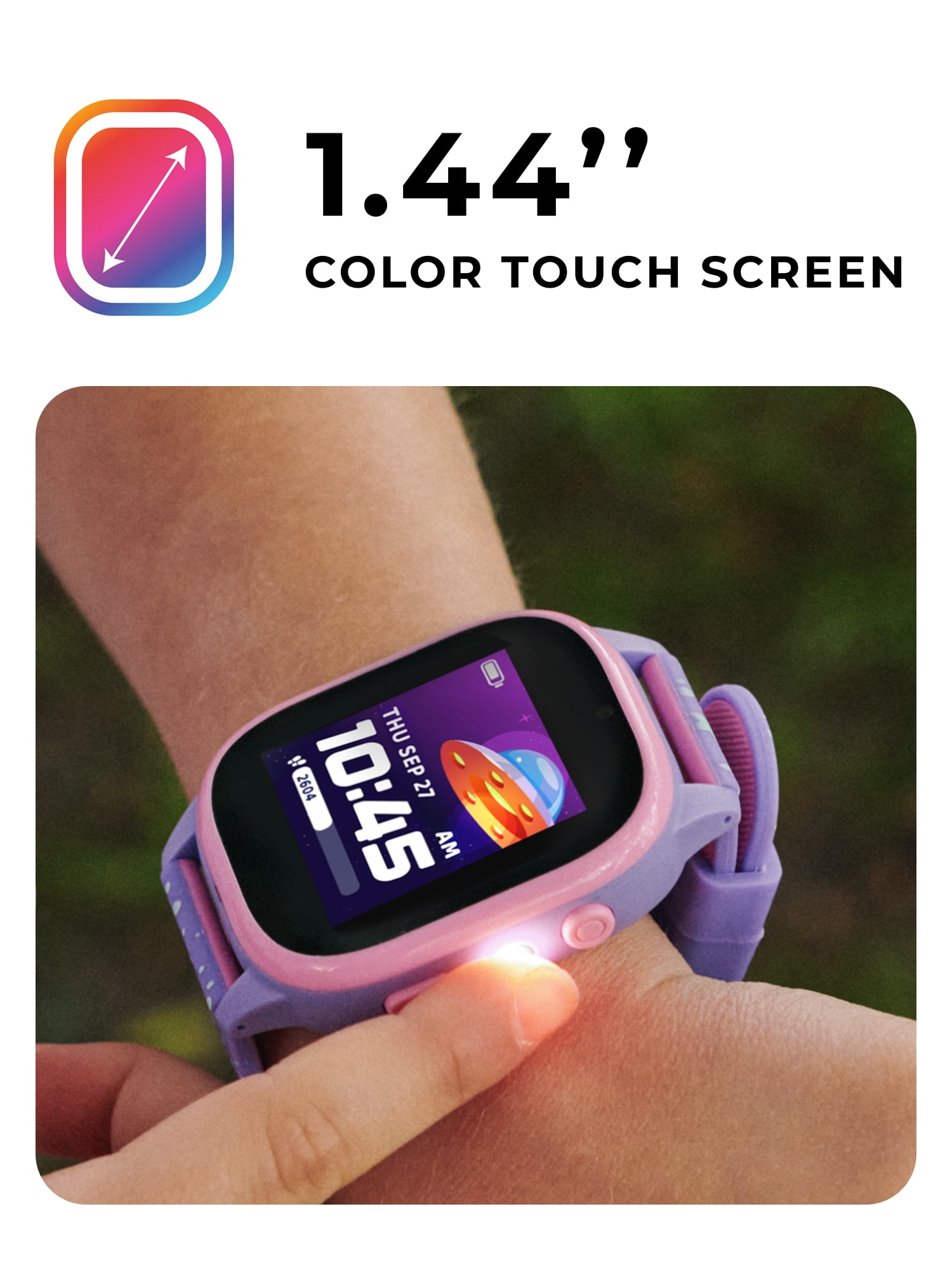 iTech Jr. 4 Kids Unisex Smartwatch with Camera, Audiobooks, and Games – Blue Case with Blue Strap - Image 5