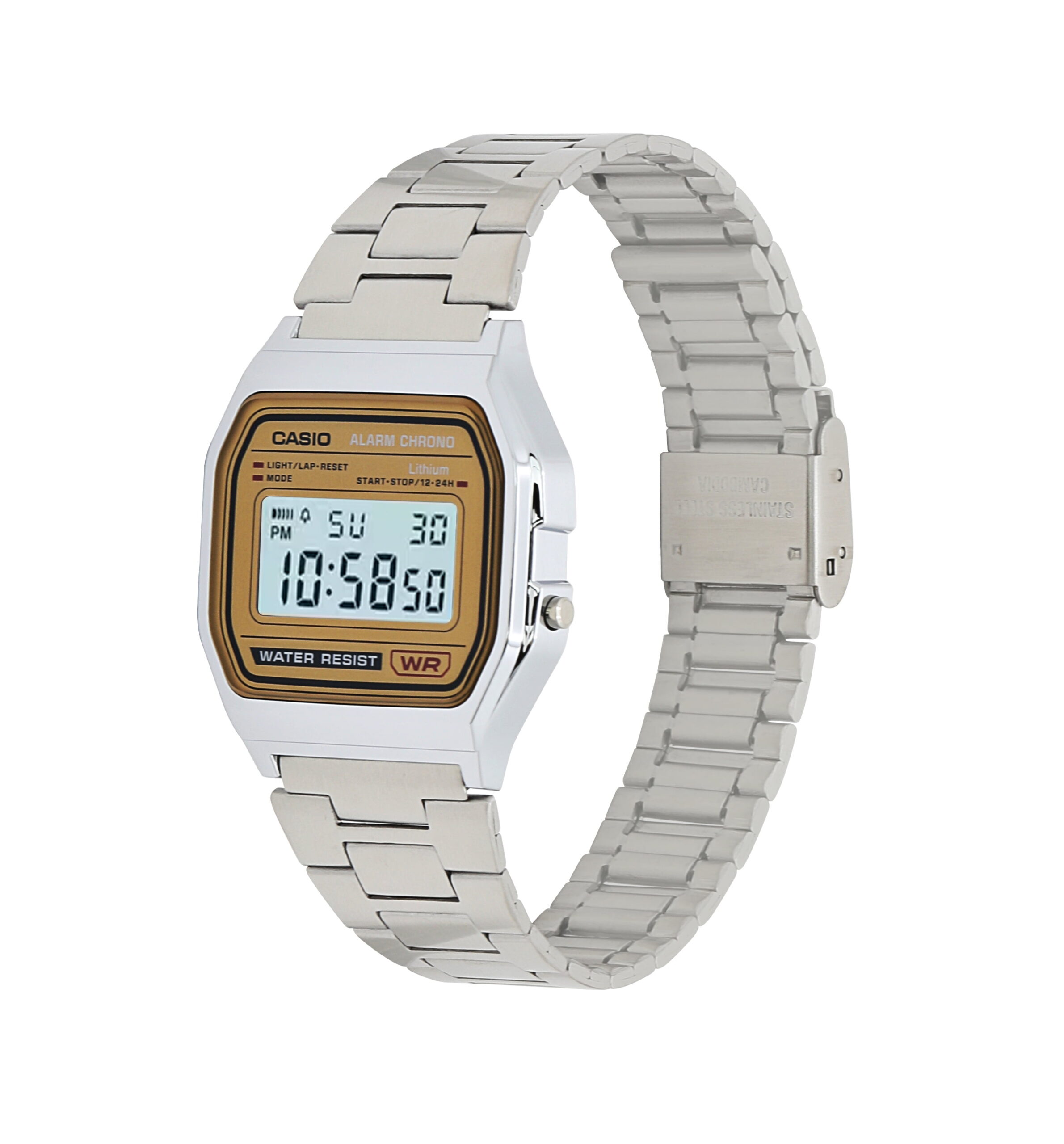 Casio Mens Digital Adult Metal Watch - Image 3