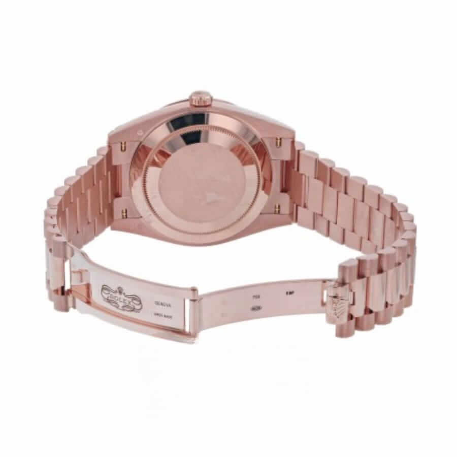 Rolex Day-Date 228345RBR “Everose Gold Diamond Bezel” Near Original 1:1 - Image 2