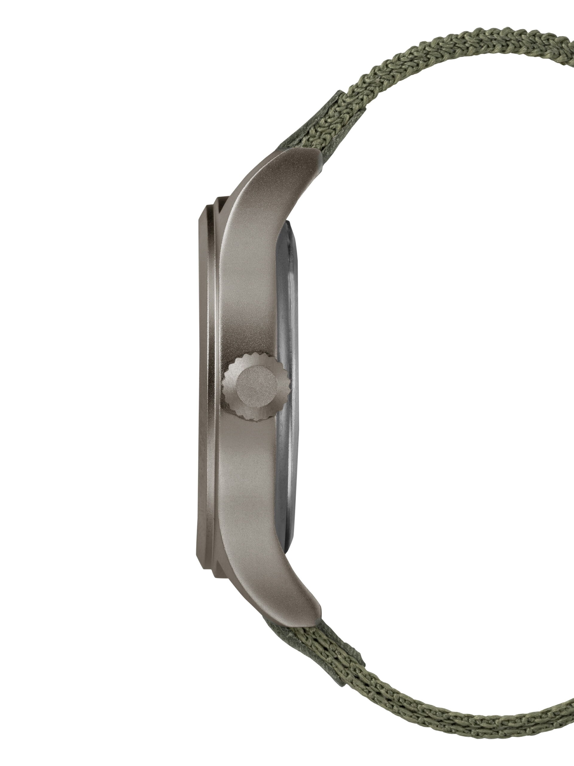 Men's Expedition Scout 40 Green/Gray Watch, Leather/Nylon Strap - Image 3