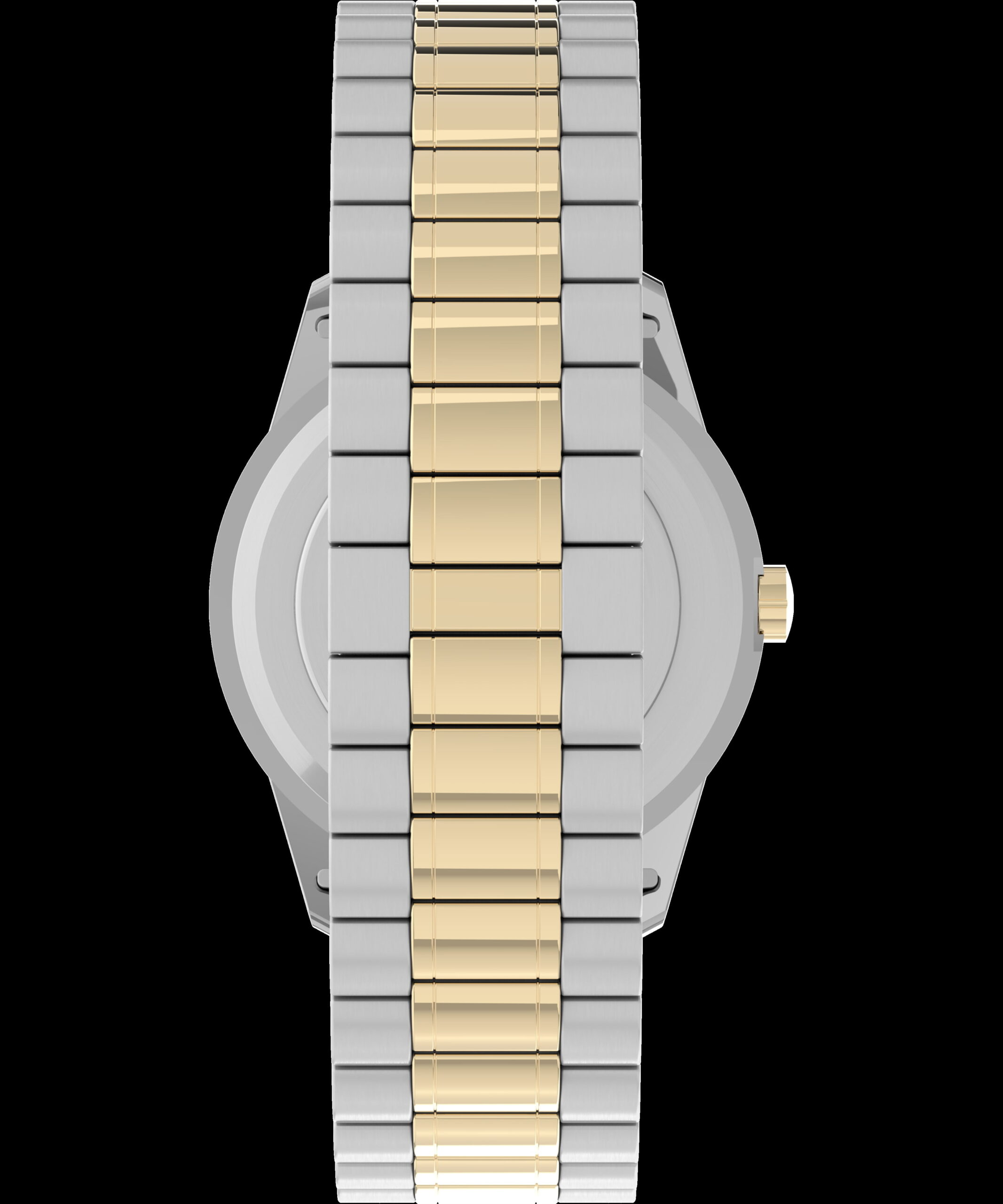 Timex Men's 30mm Dress Wristwatch, Gold & Silver, T2M935WX - Image 3