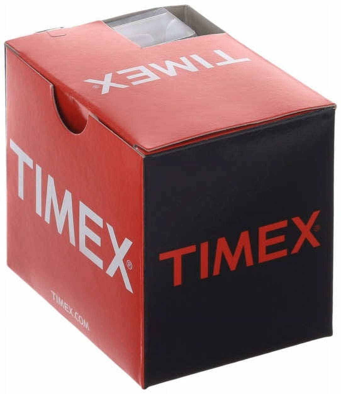 Timex Men's Classic Digital Silver-Tone 34mm Casual Watch, Expansion Band - Image 2