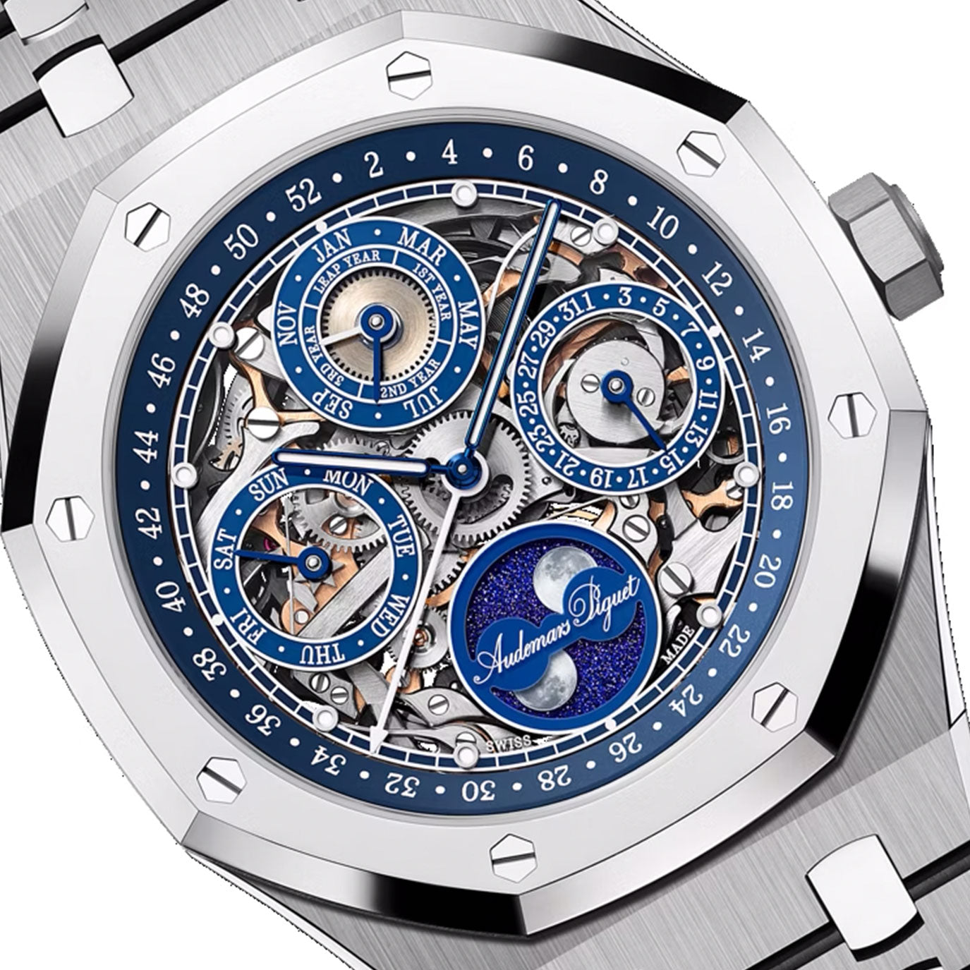 Audemars Piguet Royal Oak Perpetual Calendar “150th Anniversary”, 26585XT.OO.1220XT.01, box and papers 1:1 - Image 3