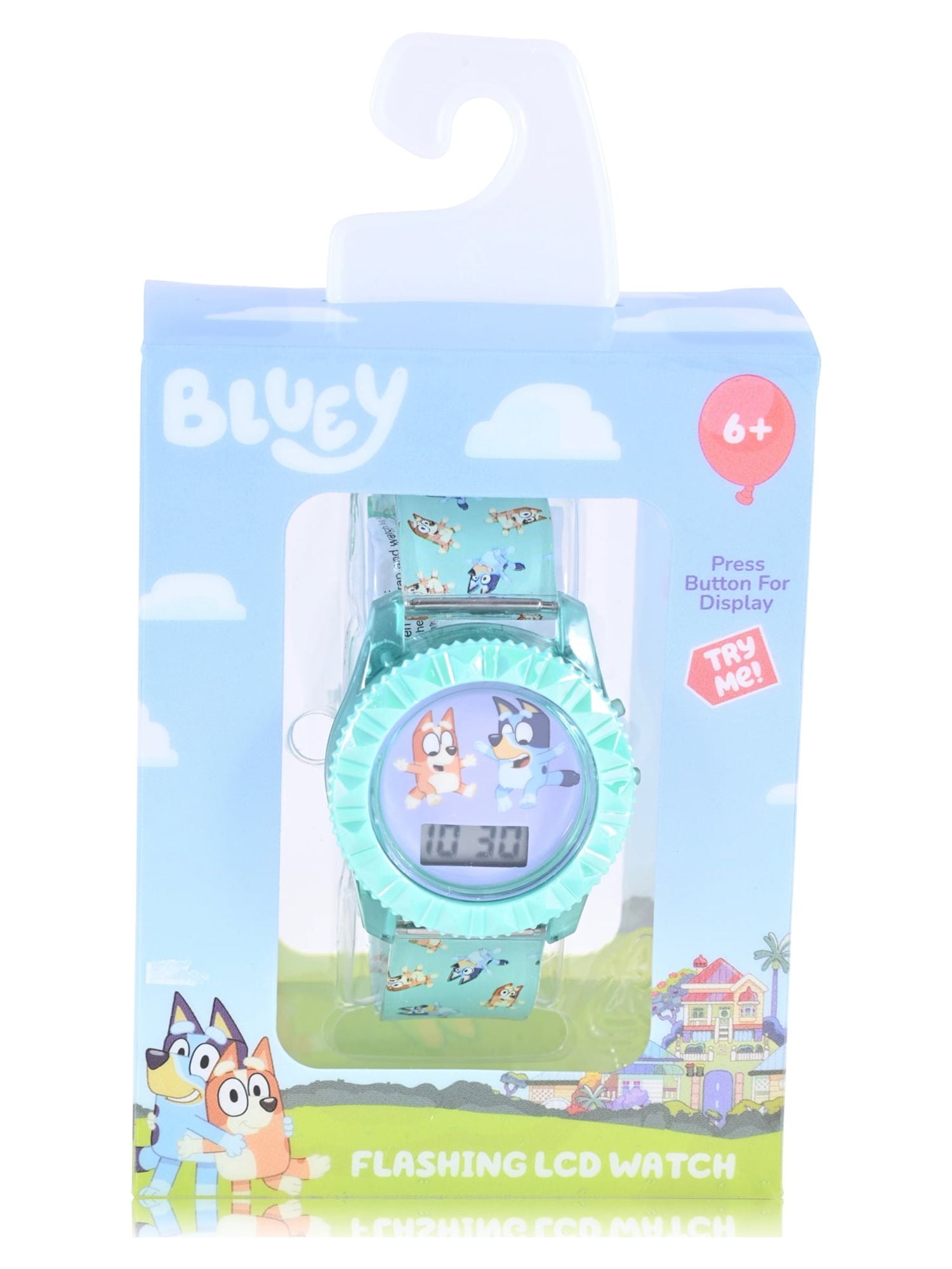Bluey Unisex Childrens LCD Watch with Flashing Case and Dial (BLY4012WM) - Image 3