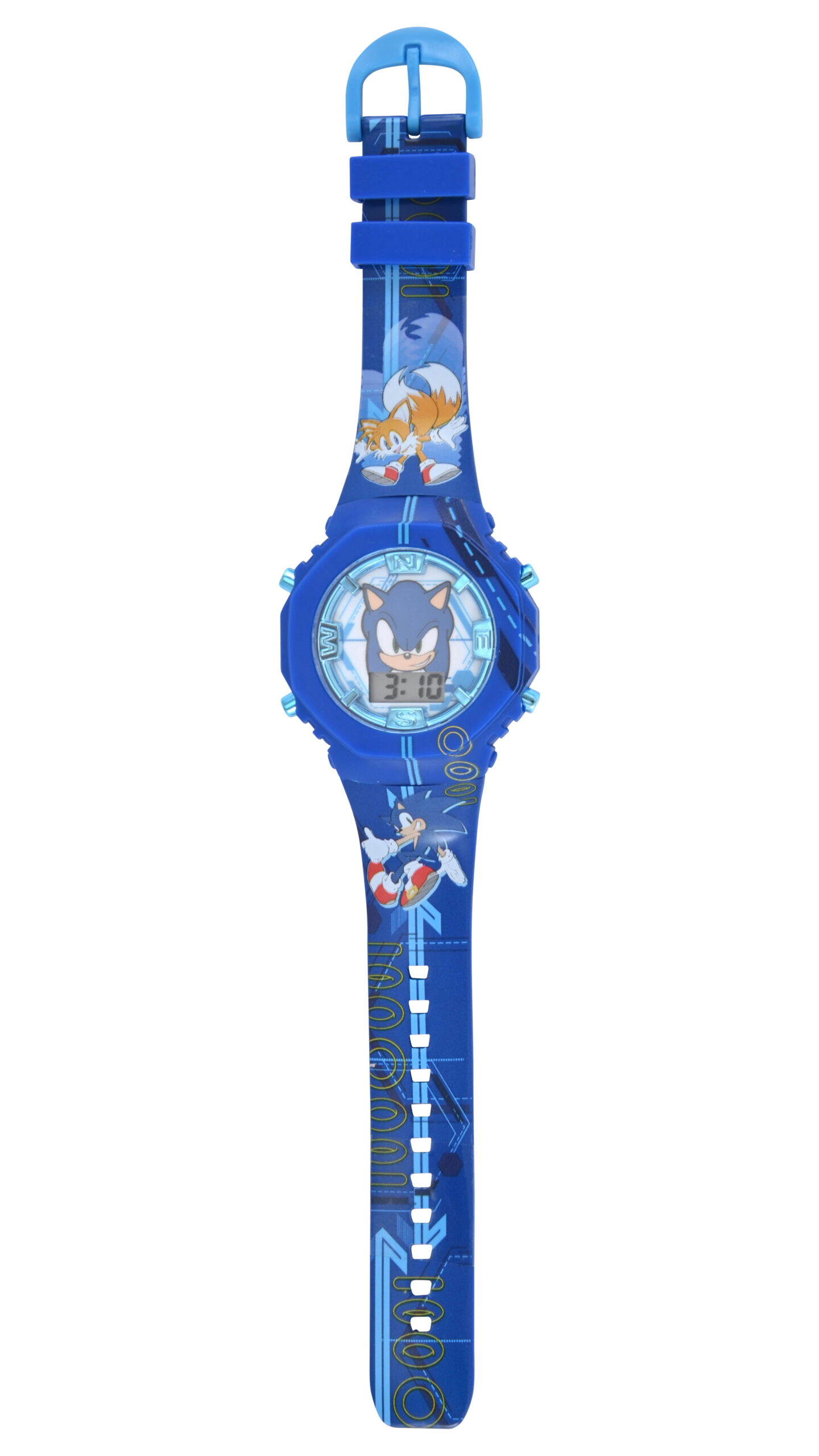 SEGA Sonic the Hedgehog Unisex Child Blue LCD Watch and Compass Set, SNC40125MWM - Image 4
