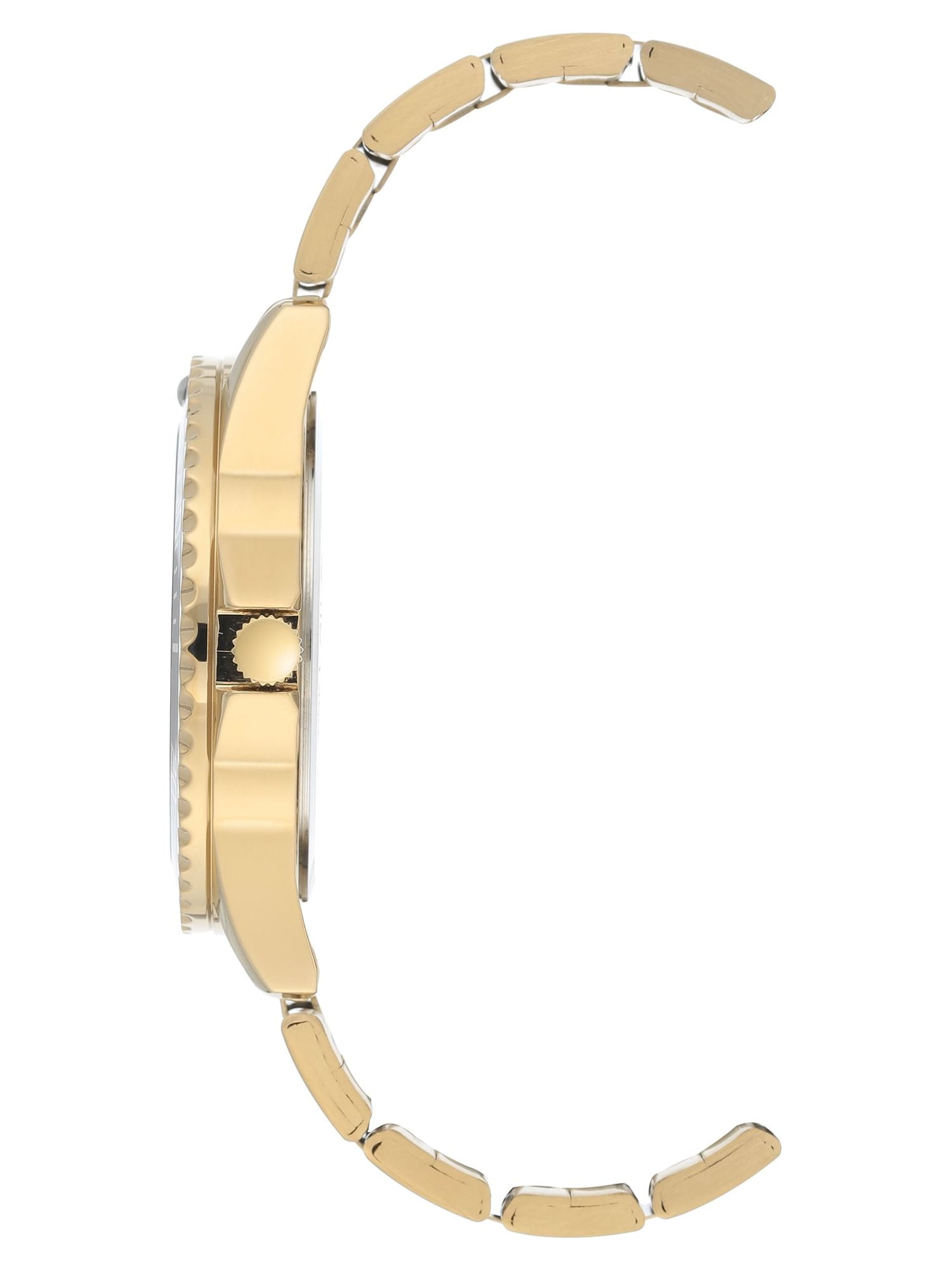 Armitron Men's Gold-Tone and Black Day Date Dress Watch - Image 3