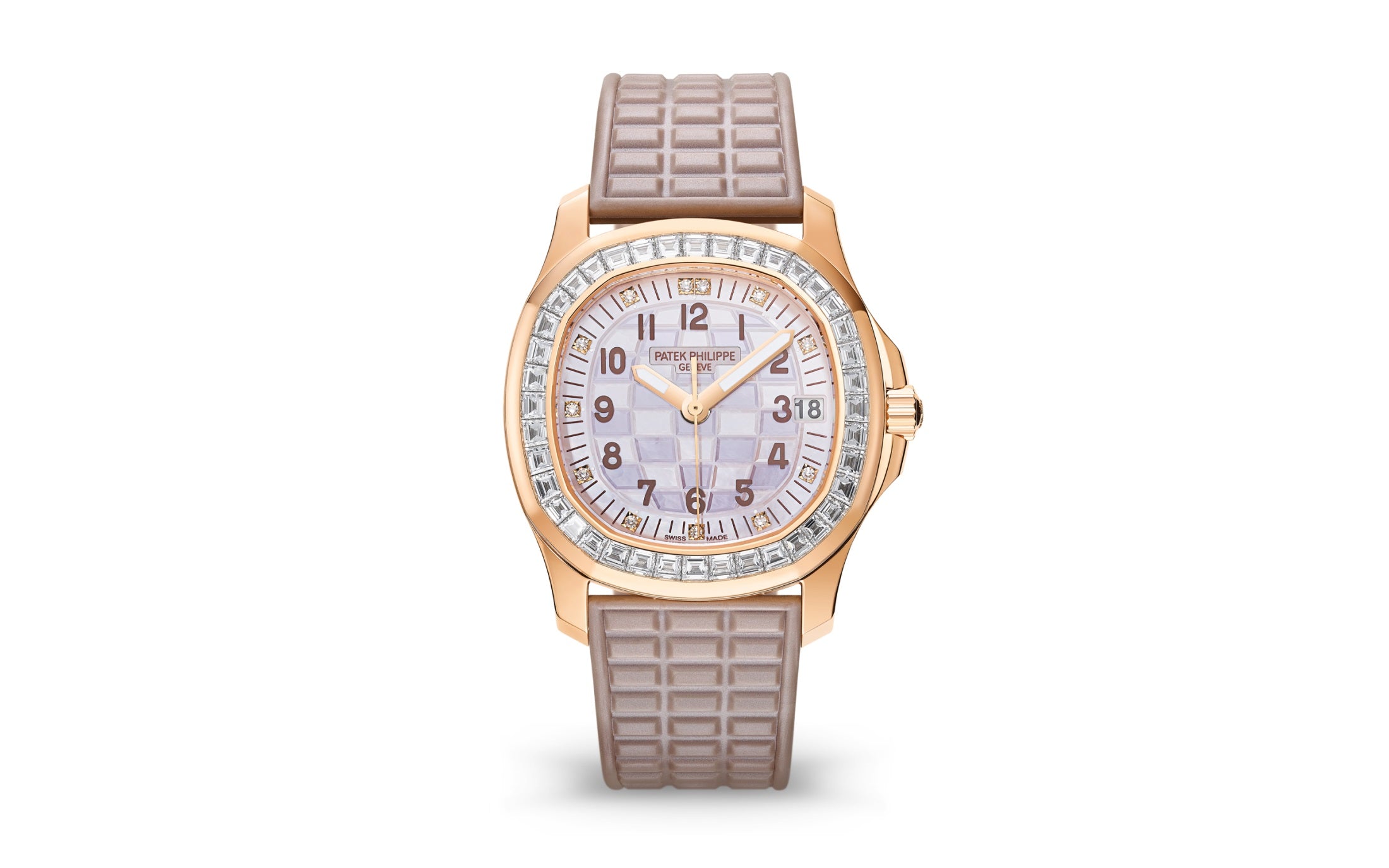Patek Philippe Aquanaut Luce Haute Joaillerie, 18k Rose Gold, 35,6mm, Ref# 5072R-001 1:1 - Image 2