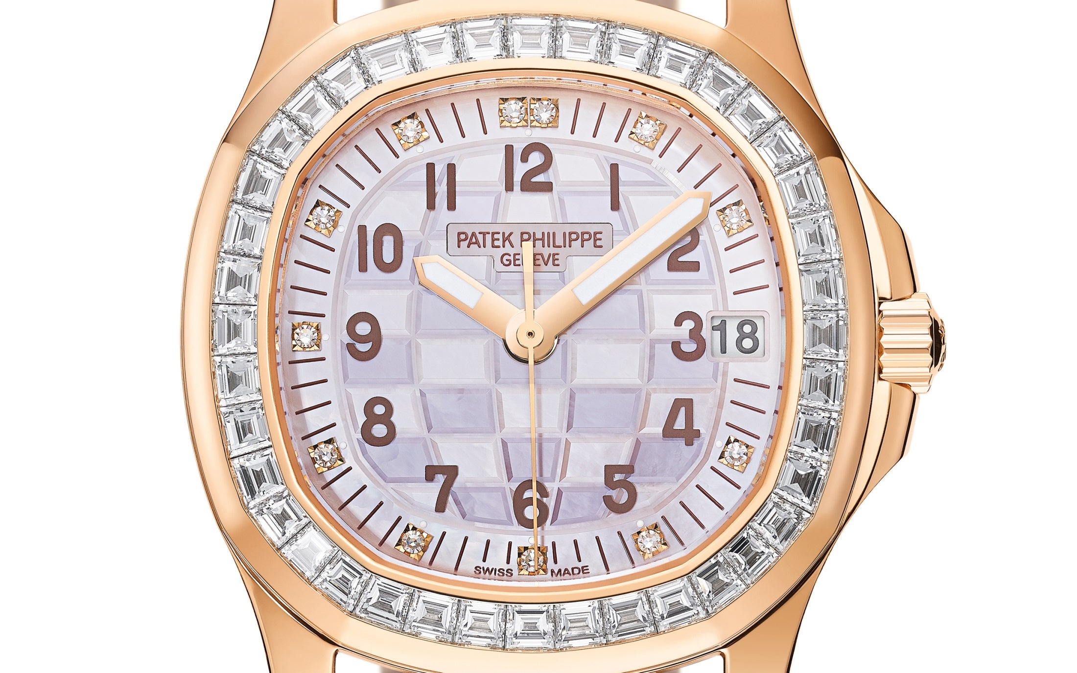 Patek Philippe Aquanaut Luce Haute Joaillerie, 18k Rose Gold, 35,6mm, Ref# 5072R-001 1:1 - Image 3