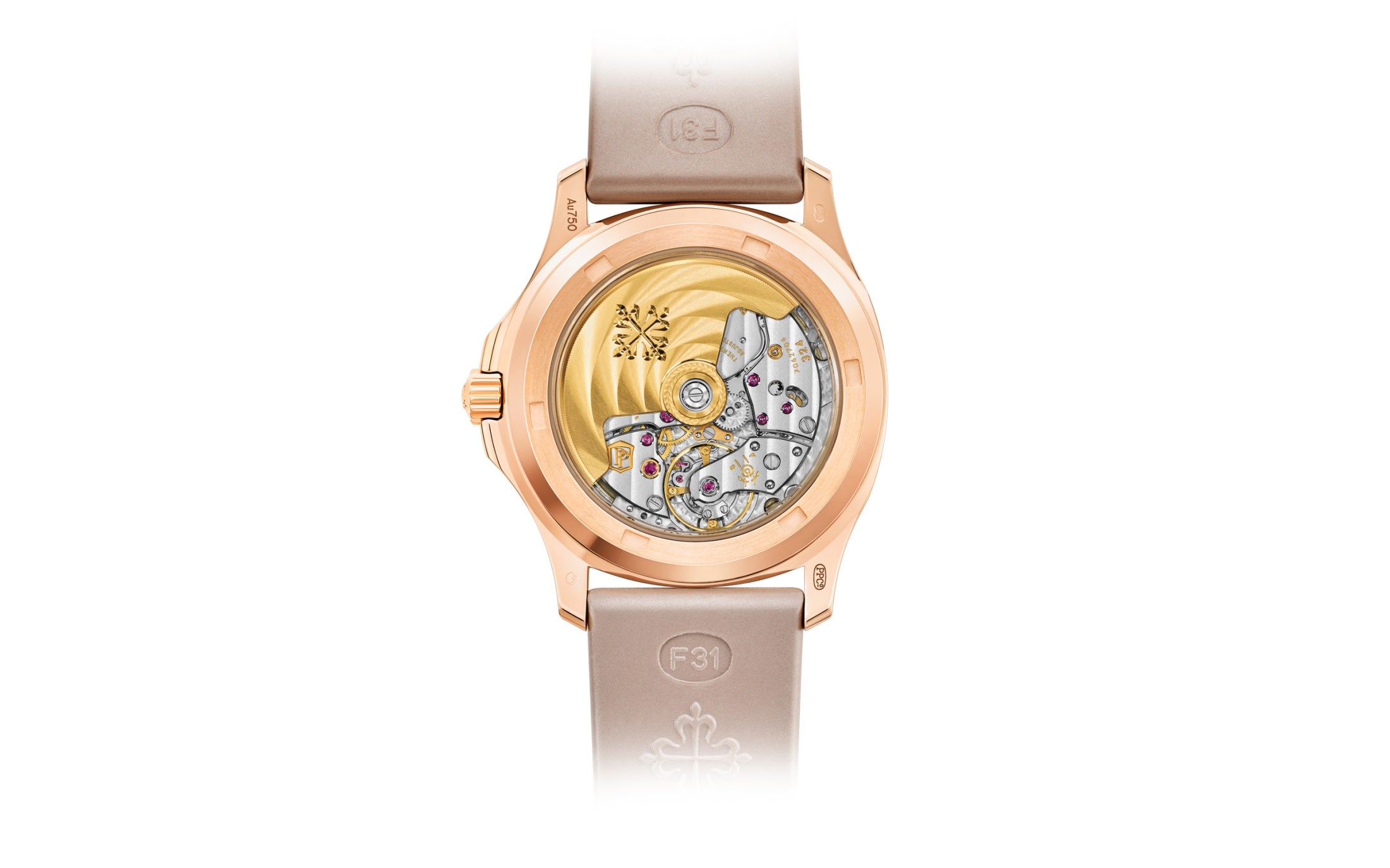 Patek Philippe Aquanaut Luce Haute Joaillerie, 18k Rose Gold, 35,6mm, Ref# 5072R-001 1:1 - Image 9