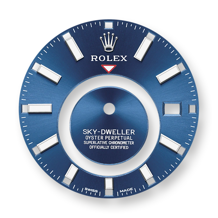 Rolex Sky-Dweller 42mm, Oystersteel and 18k White Gold, Ref# 326934-0004 1:1 - Image 2