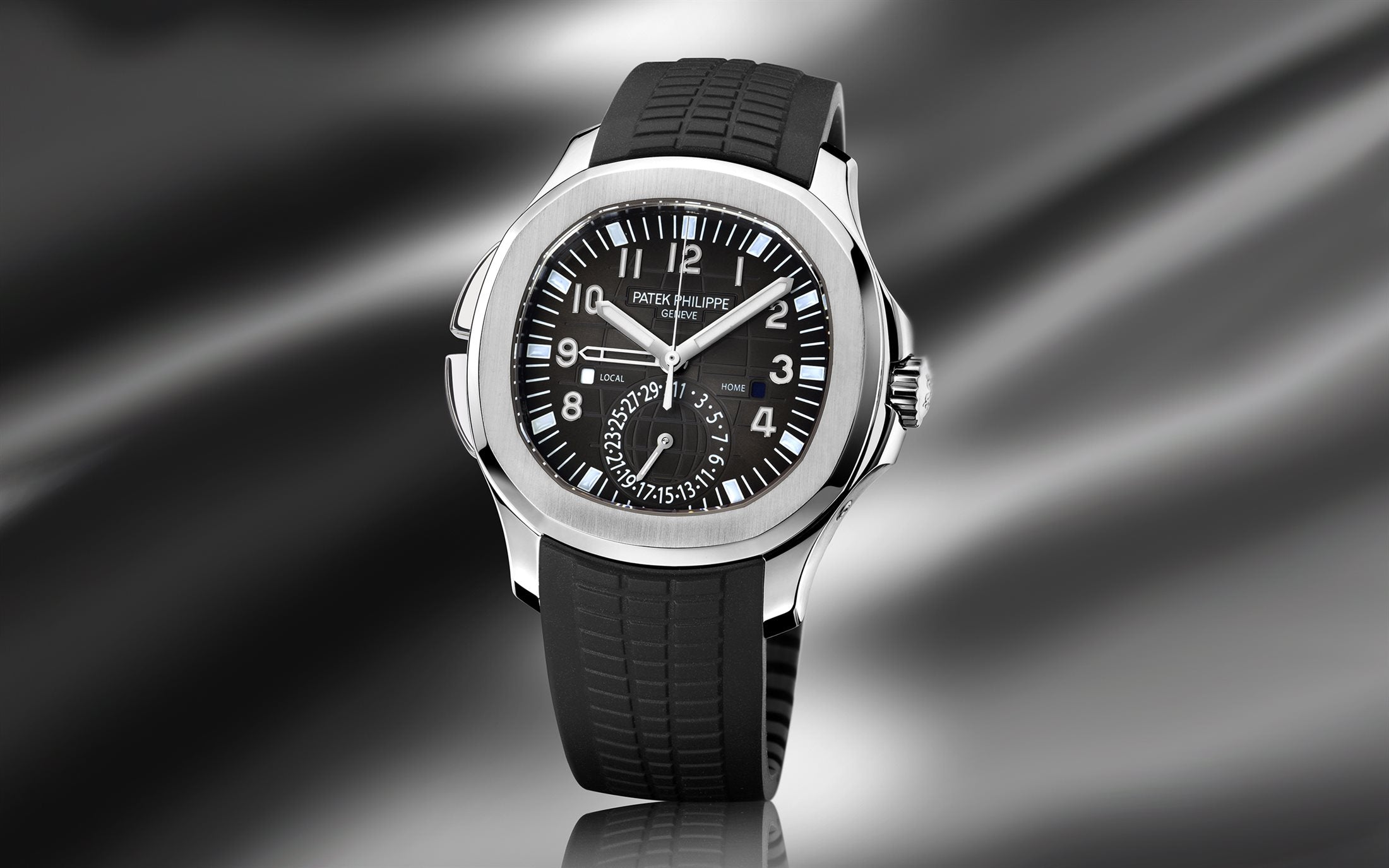 Patek Philippe Aquanaut Travel Time, Stainless Steel, 40,8mm, Ref# 5164A-001 1:1 - Image 5