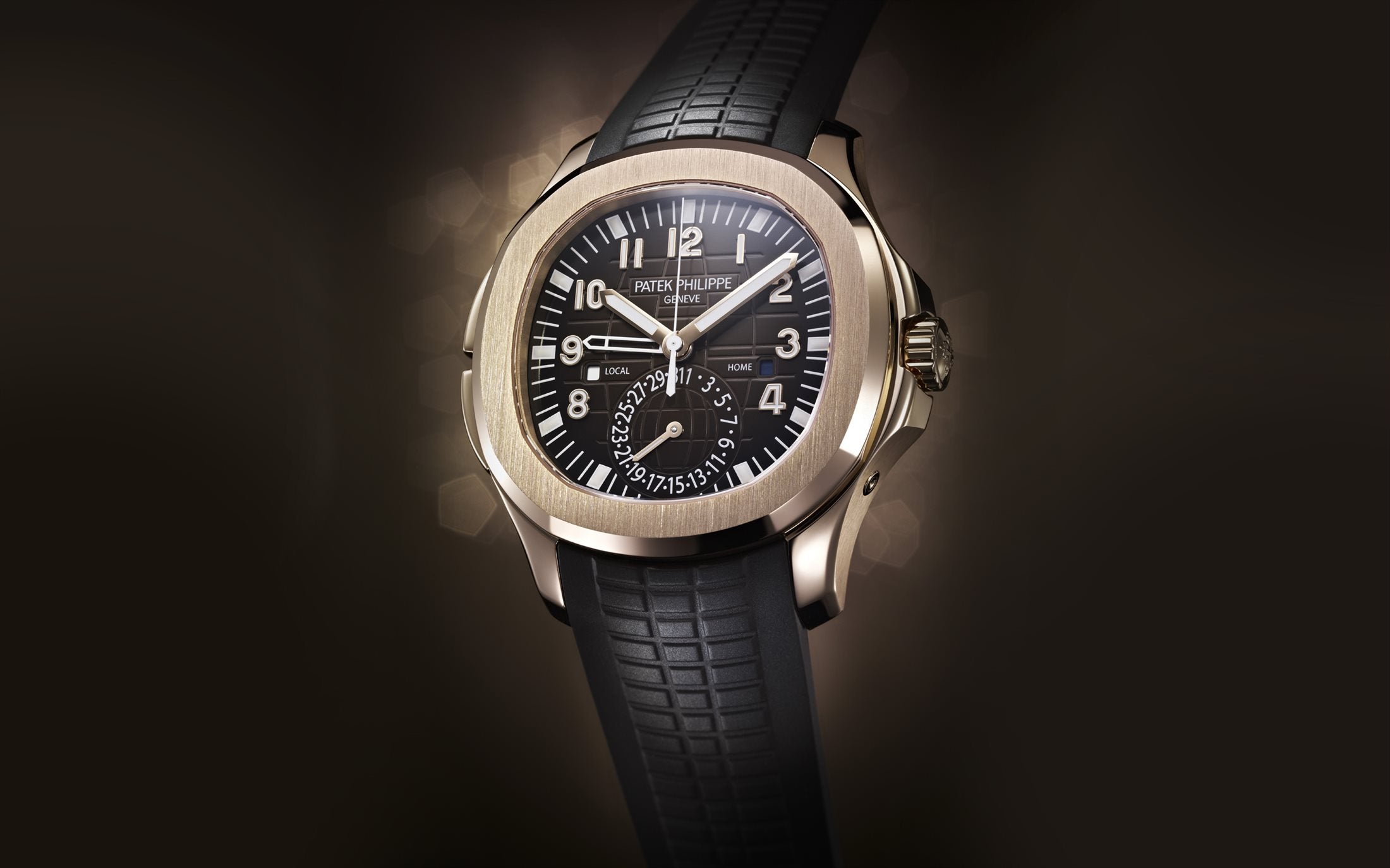 Patek Philippe Aquanaut Travel Time, 18k Rose Gold, 40,8mm, Ref# 5164R-001 1:1 - Image 6