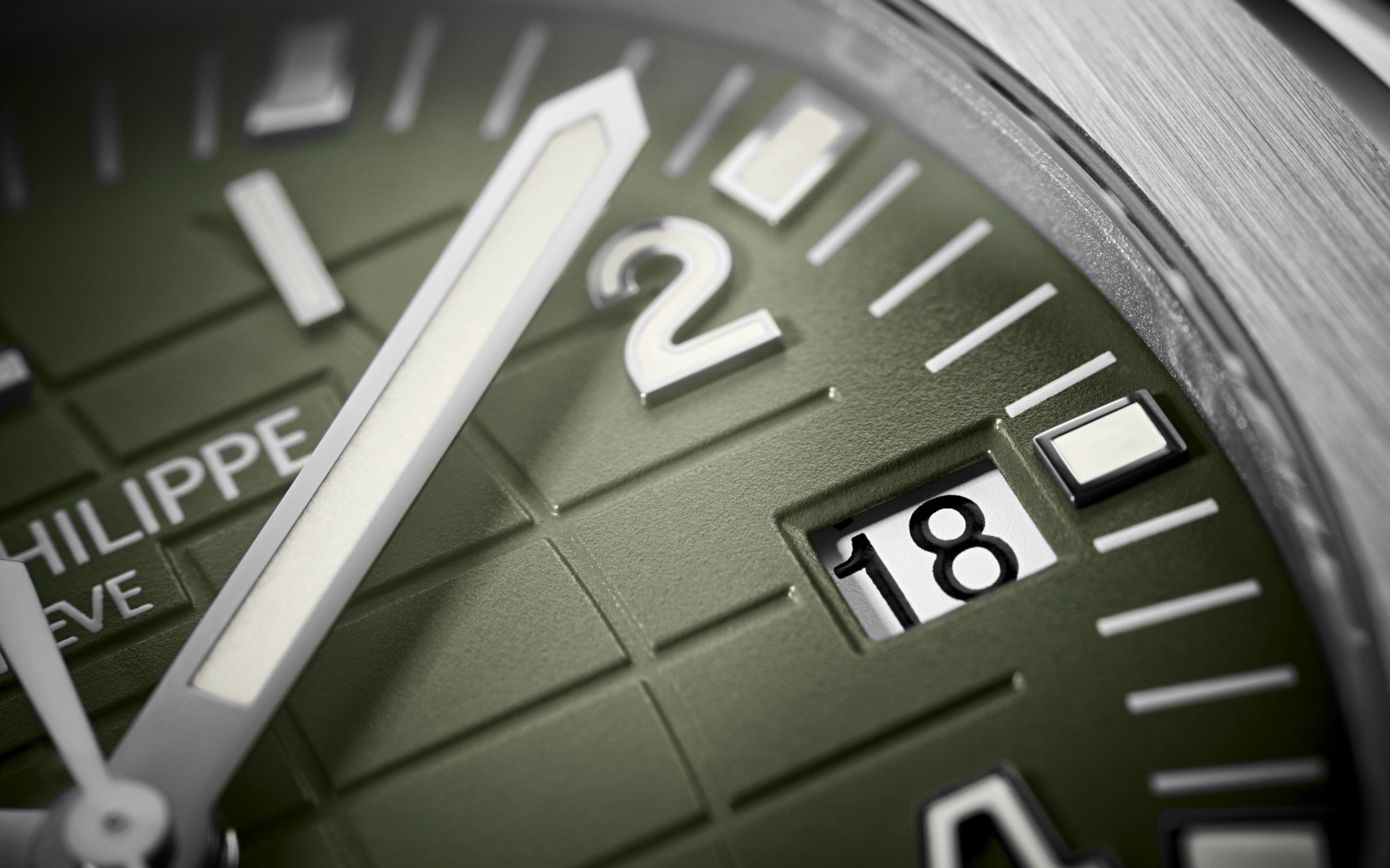 Patek Philippe Aquanaut Jumbo Date, Sweep Seconds, 18k White Gold, 42,2 mm, Ref# 5168G-010 1:1 - Image 5