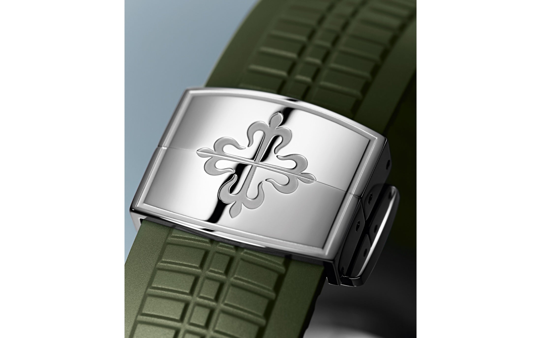 Patek Philippe Aquanaut Jumbo Date, Sweep Seconds, 18k White Gold, 42,2 mm, Ref# 5168G-010 1:1 - Image 14