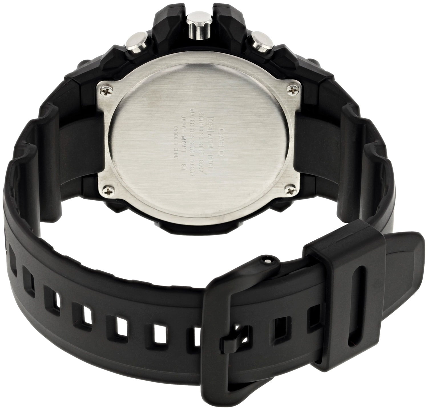 Casio Men's Heavy Duty Chronograph Watch, Blue Dial - Image 4