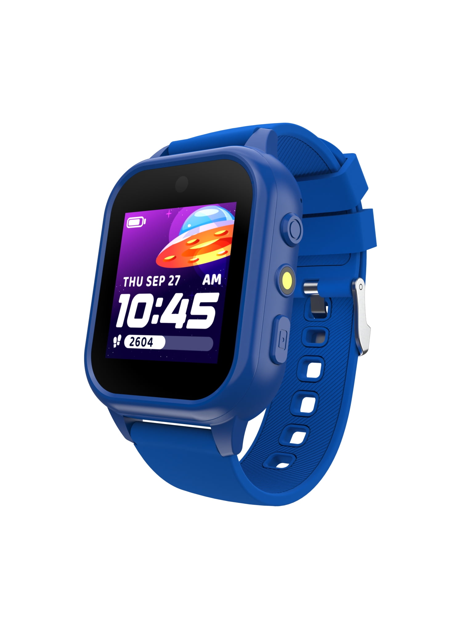 iTech Jr. 4 Kids Unisex Smartwatch with Camera, Audiobooks, and Games – Blue Case with Blue Strap - Image 2