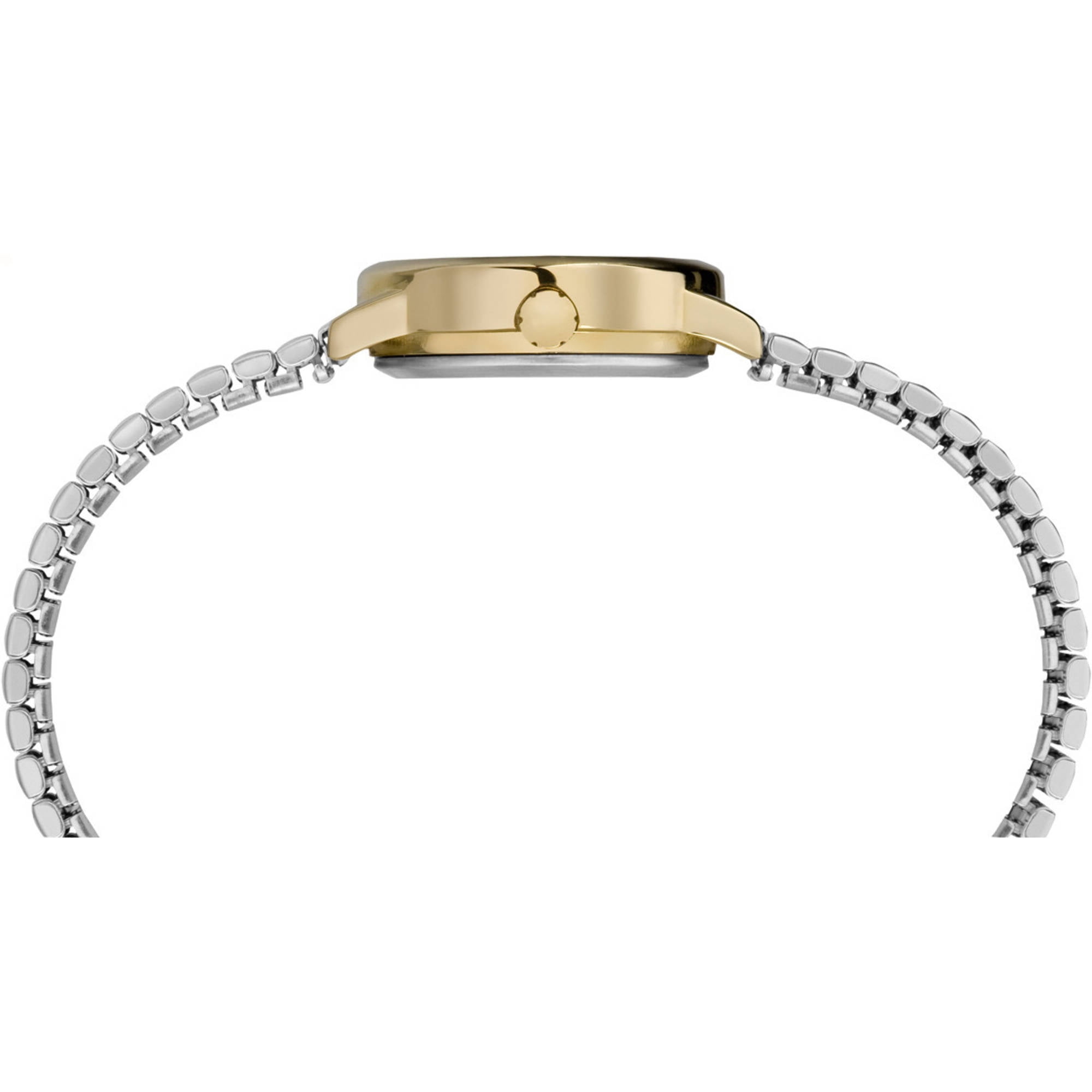 Timex Women's Easy Reader 25mm Watch – Two-Tone Case White Dial with Expansion Band - Image 3