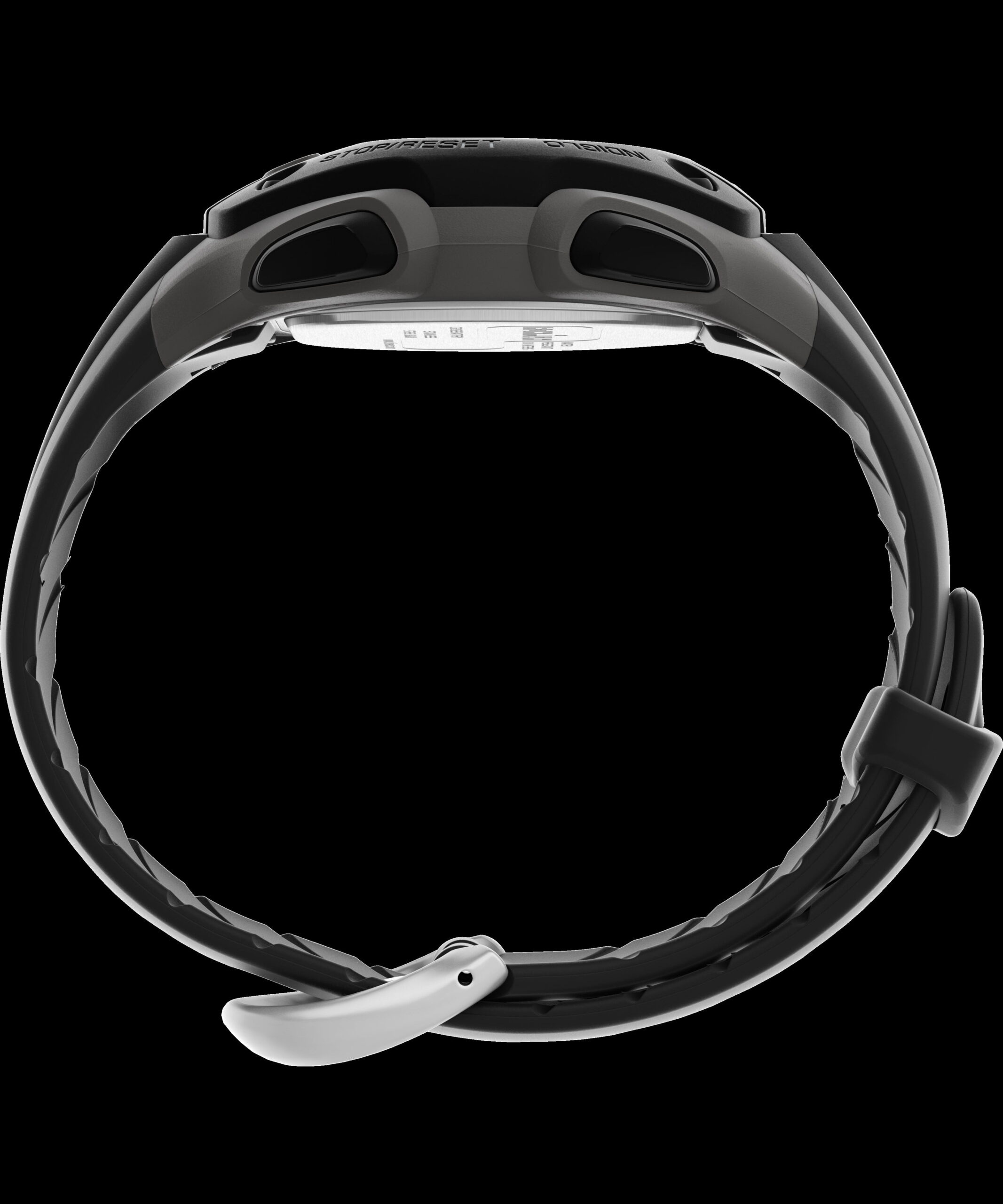 Timex Men's Ironman 30-lap Watch - T5E901 Gray/Black Resin - Image 2