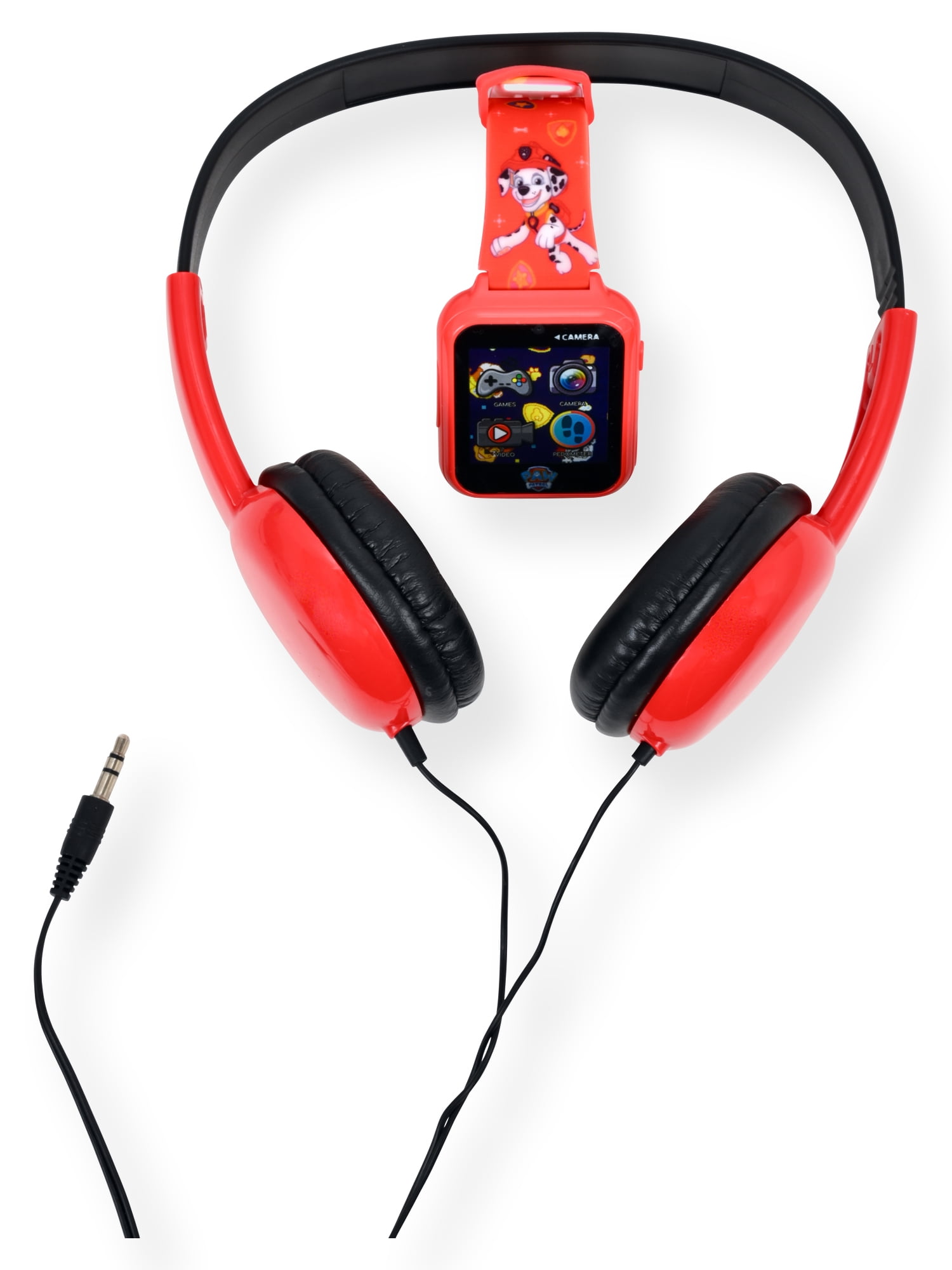 Nickelodeon Paw Patrol Unisex Child Smart Watch Headphone Set Silicone Strap Multicolor (PAW40090WM) - Image 2