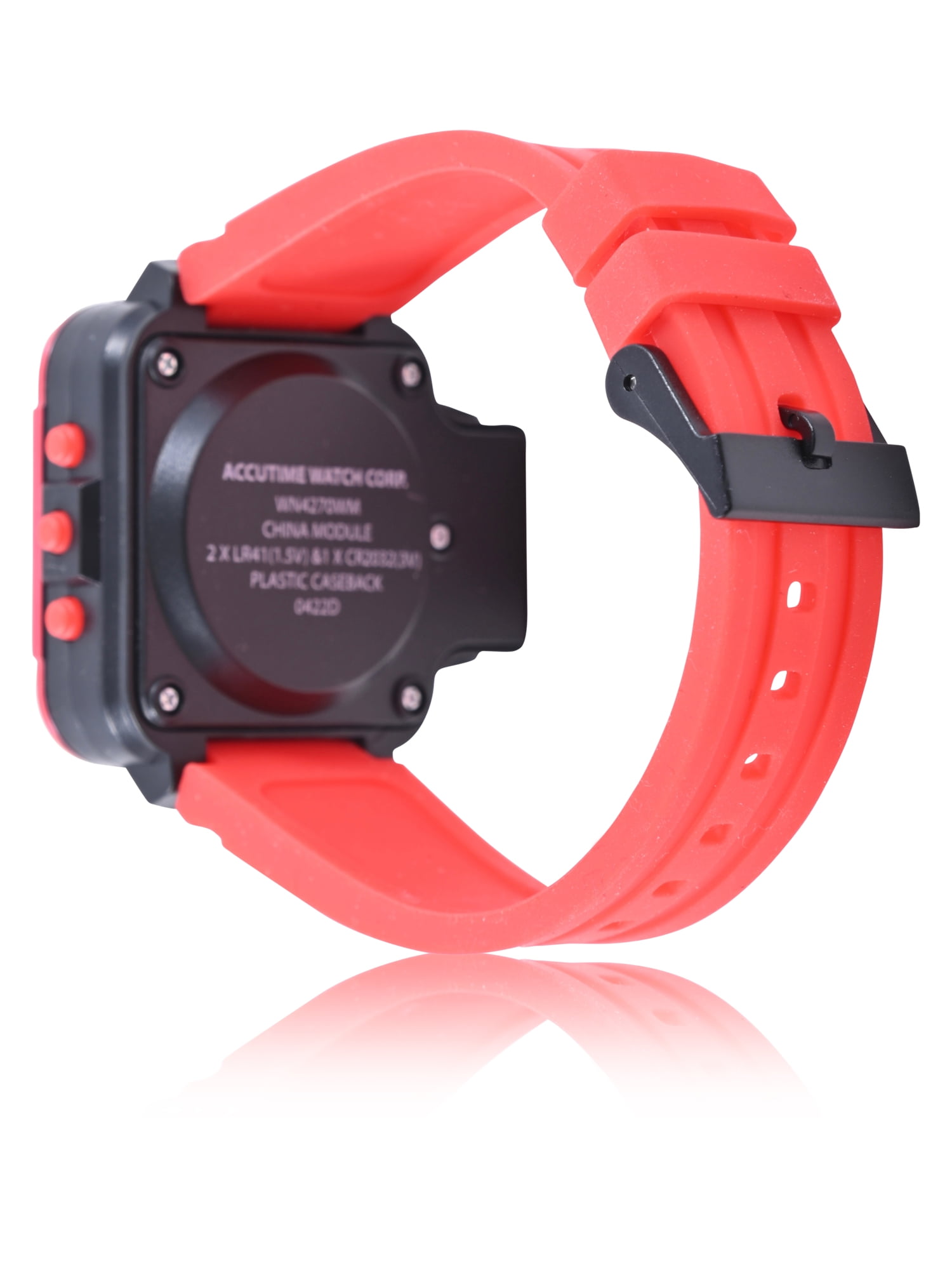 Wonder Nation Dino Childrens Flashlight LCD Watch in Red (WN4270WM) - Image 4