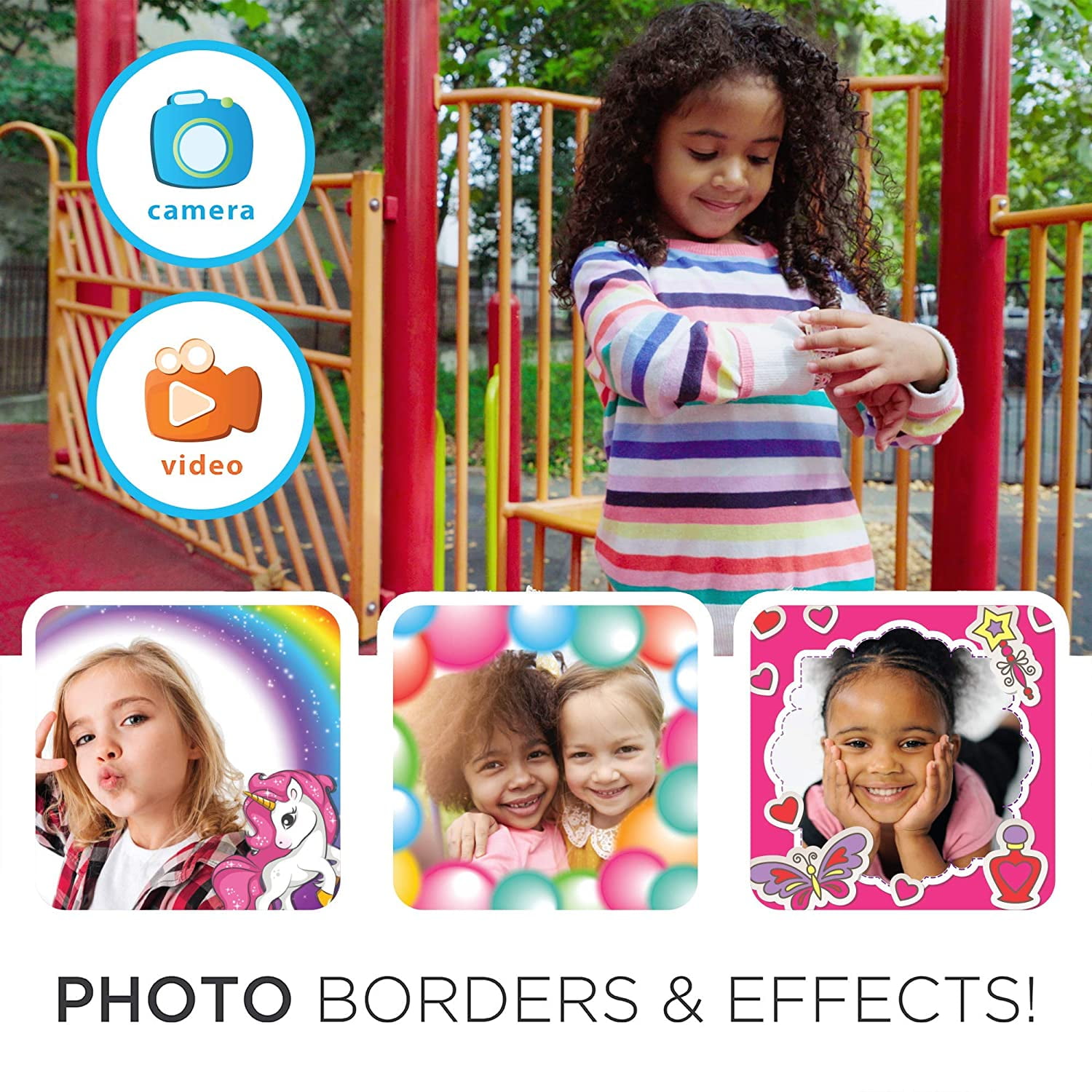 PlayZoom 2 Kids Smartwatch: Classic Rainbow Tie Dye - Image 4