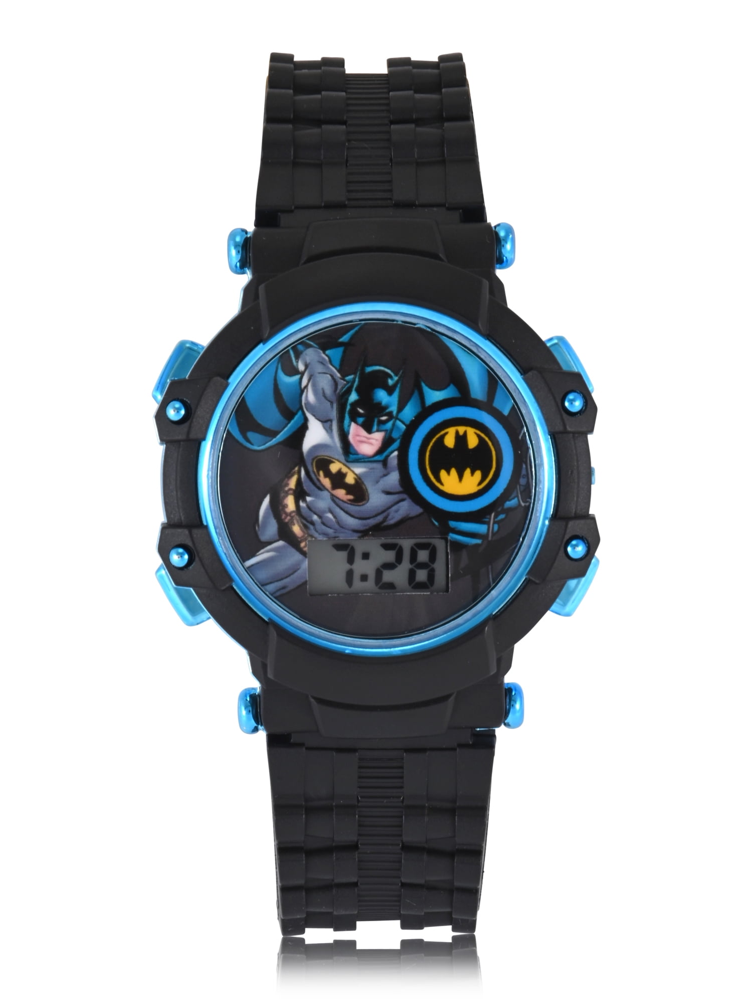 DC Comics Batman Unisex Childrens Black Strap LCD Watch, BAT70269WM - Image 2