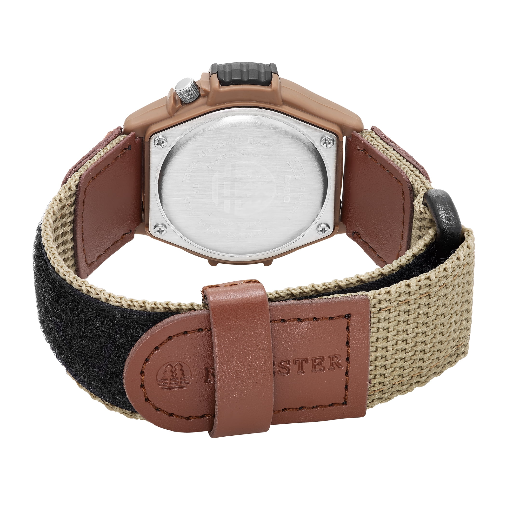 Casio Men's Tan Nylon Strap Wristwatch Model FT500WC-5BVCF - Image 3