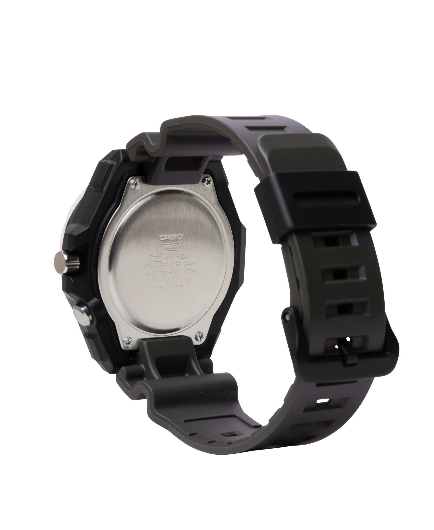 Casio Mens Analog 3-Hands Heavy Duty Wristwatch, Green - Image 6