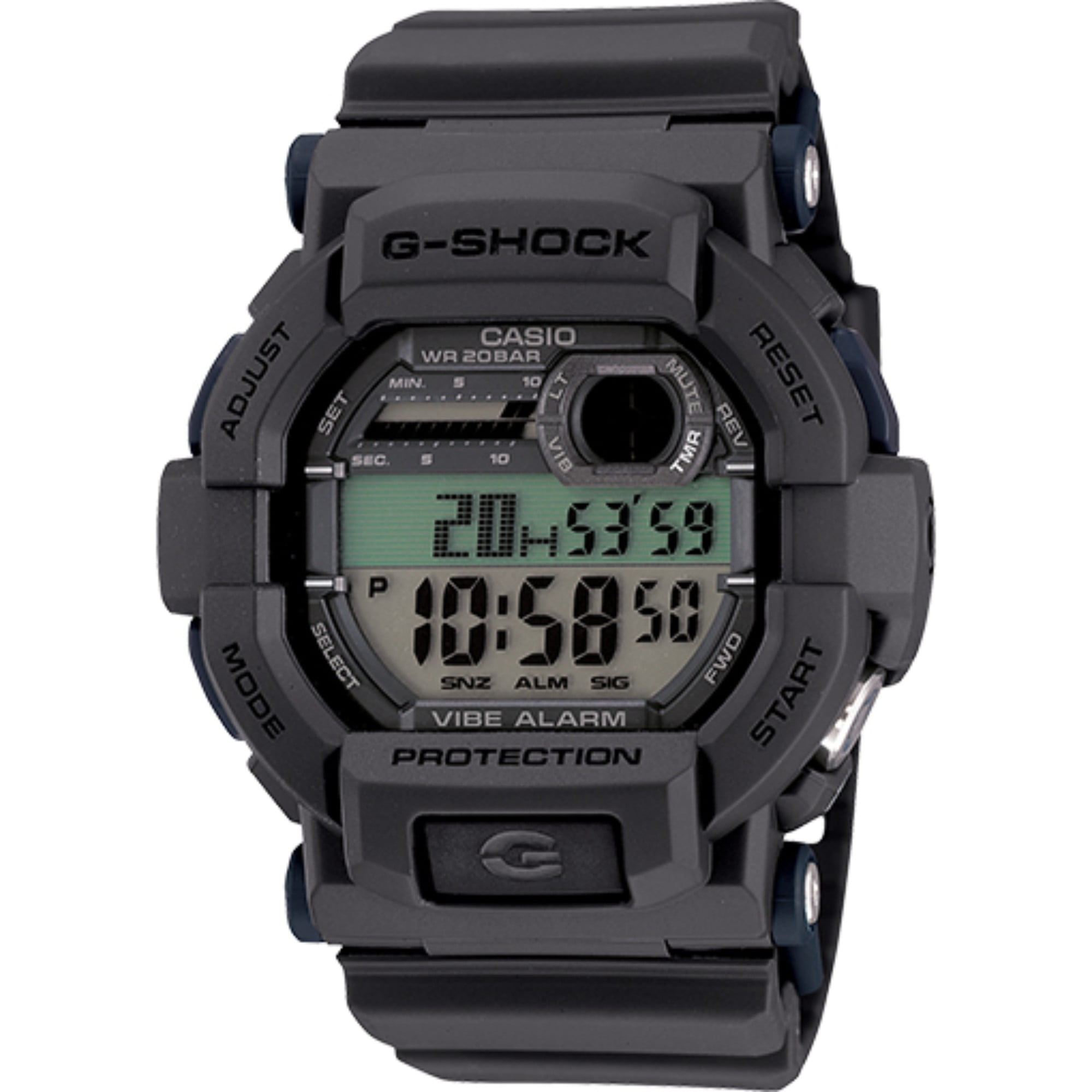 Casio Men's G-Shock Watch with Gray Resin Strap