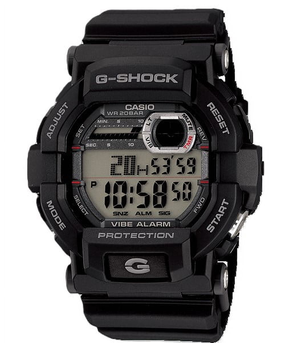 Casio Men's G-Shock Wristwatch with Black Resin Strap - GD350-1C