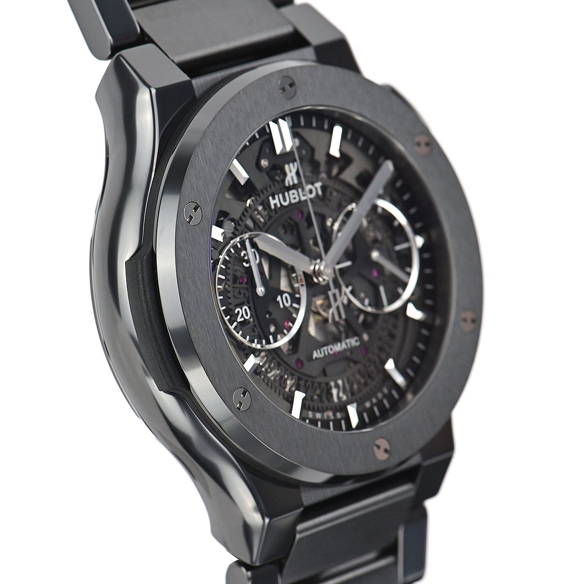 Hublot Classic Fusion Aerofusion Black Magic Bracelet 45mm, Ref# 528.CM.0170.CM 1:1 - Image 3