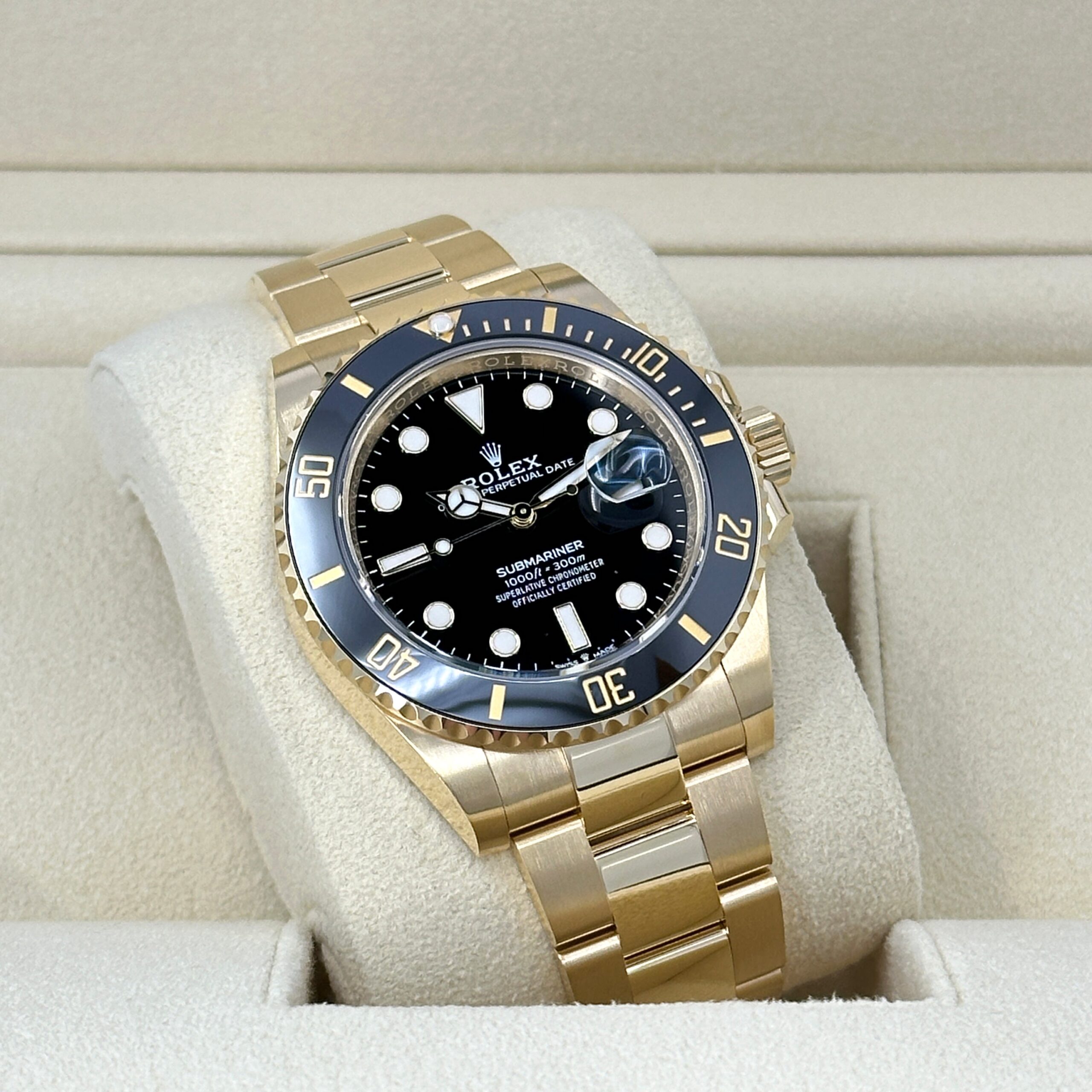 Rolex Submariner Date, 18k Yellow Gold, 41mm, Ref# 126618ln-0002 1:1 - Image 7