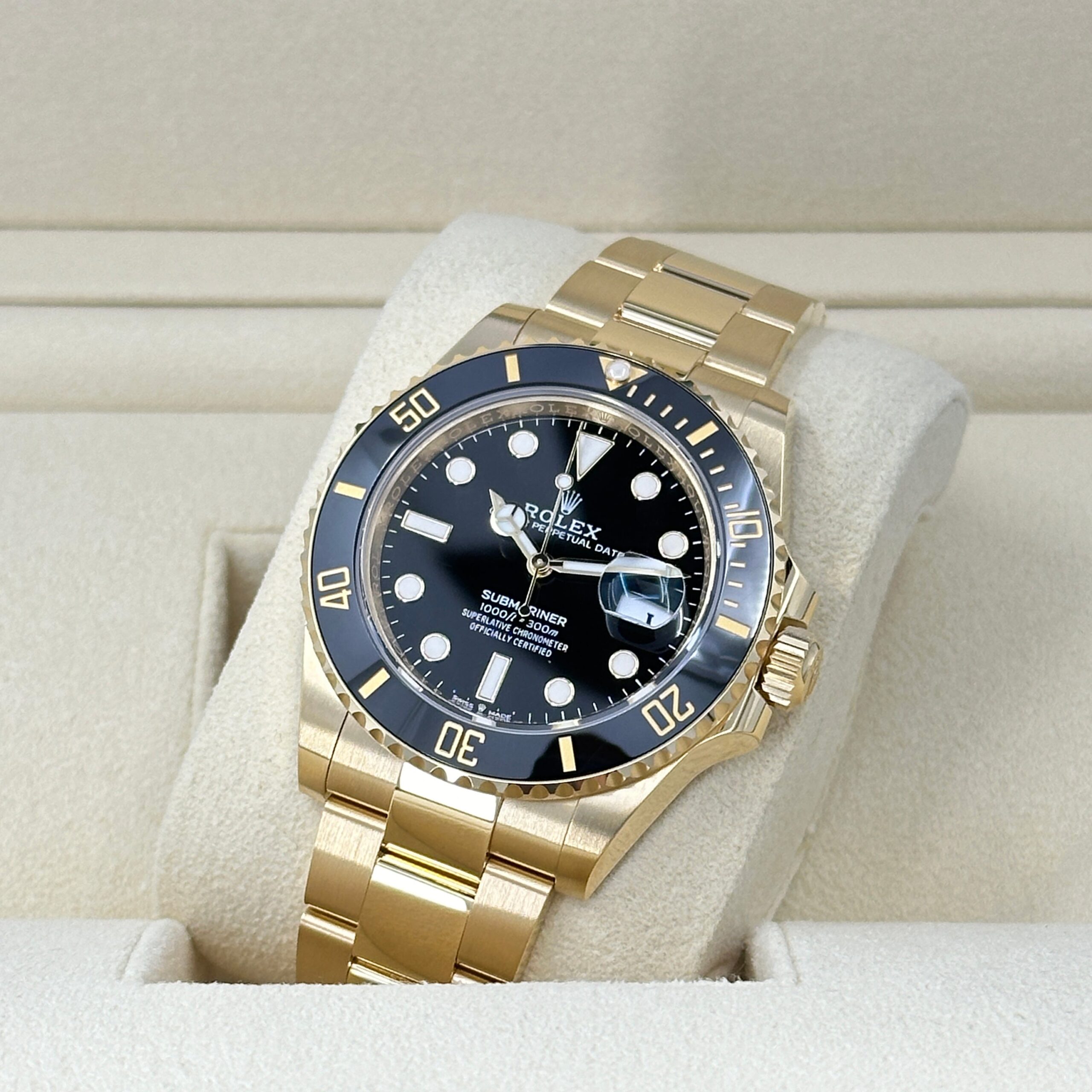 Rolex Submariner Date, 18k Yellow Gold, 41mm, Ref# 126618ln-0002 1:1 - Image 8