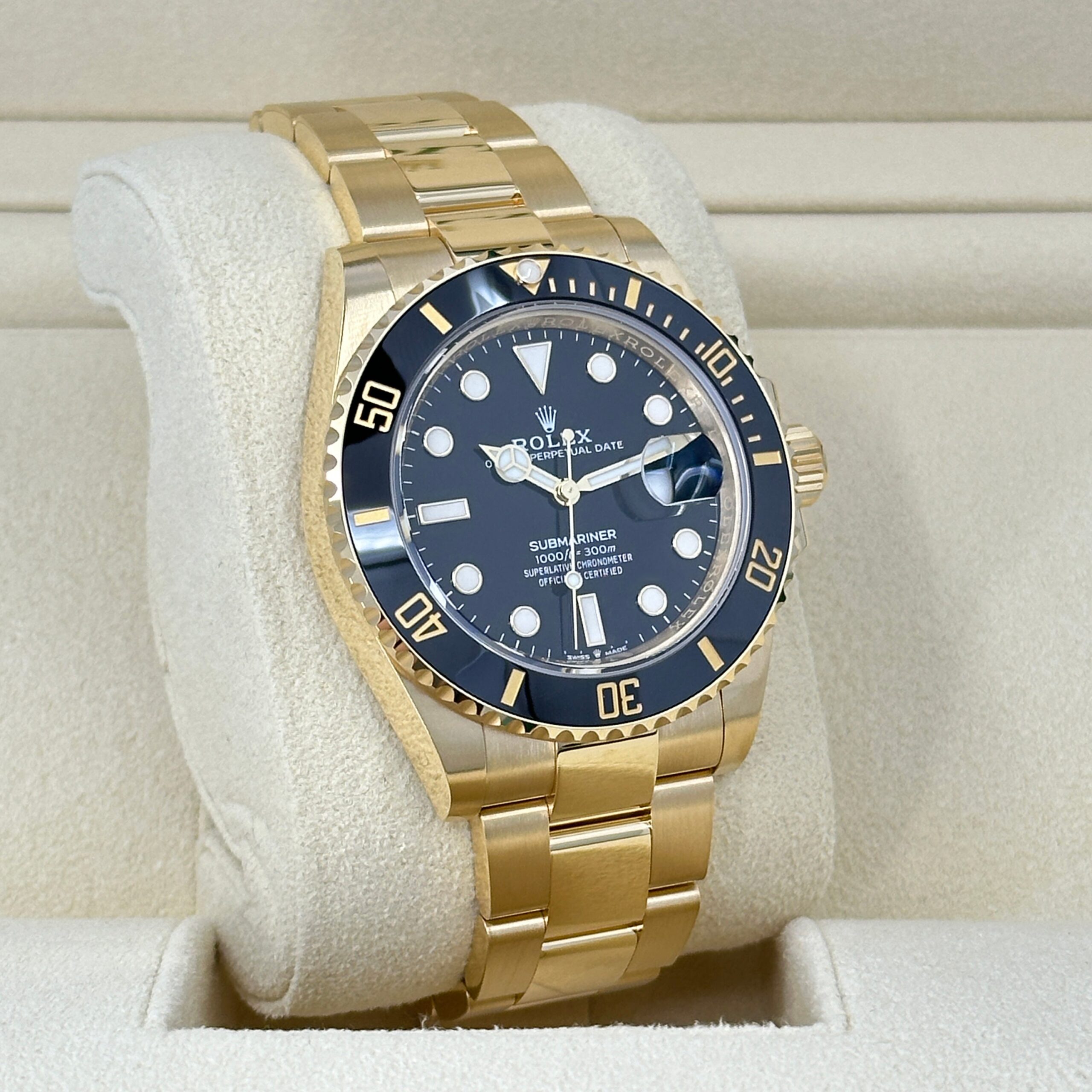 Rolex Submariner Date, 18k Yellow Gold, 41mm, Ref# 126618ln-0002 1:1 - Image 10