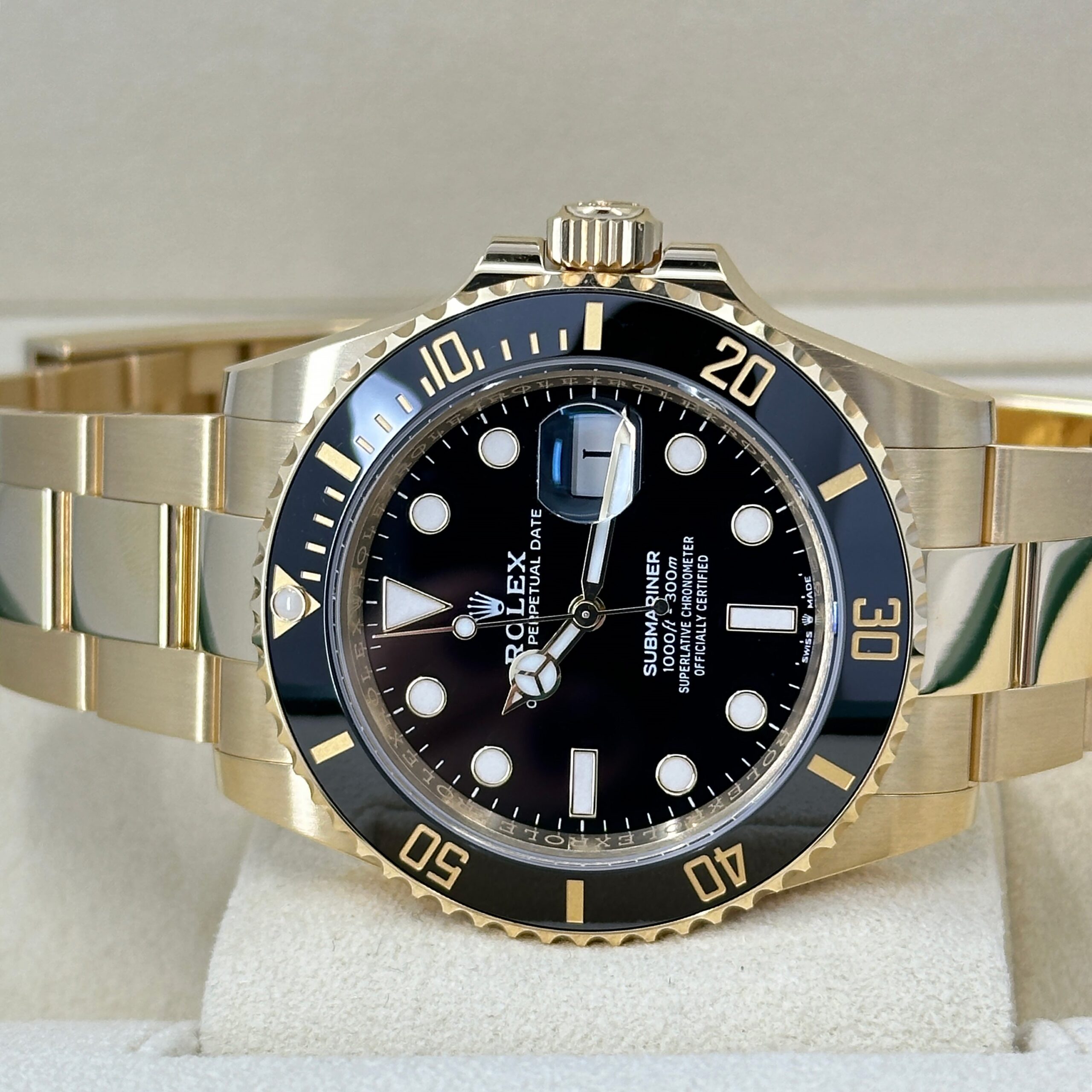 Rolex Submariner Date, 18k Yellow Gold, 41mm, Ref# 126618ln-0002 1:1 - Image 14