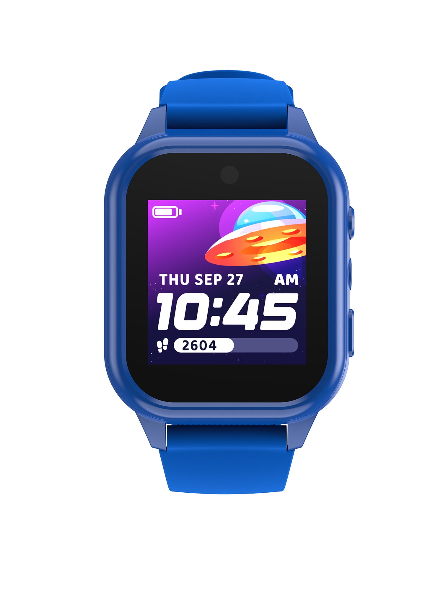 iTech Jr. 4 Kids Unisex Smartwatch with Camera, Audiobooks, and Games – Blue Case with Blue Strap