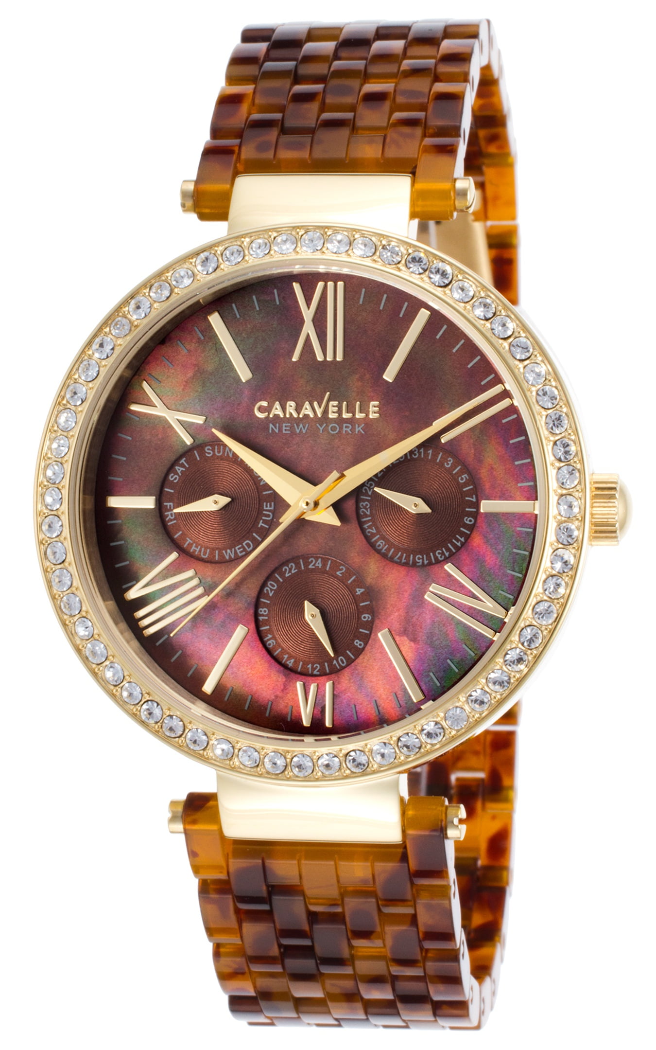 Ladies' Caravelle New York Chronograph Resin Watch