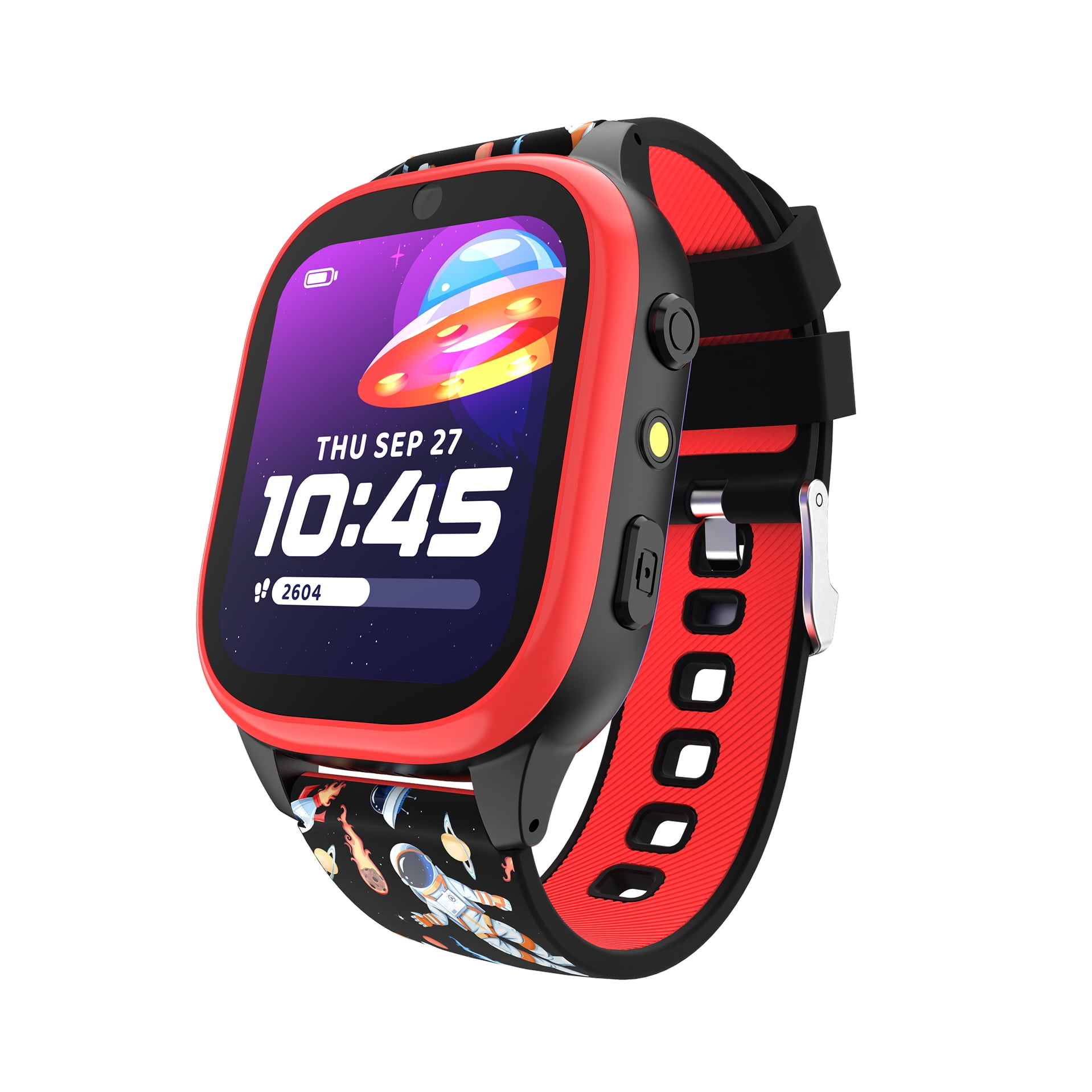 PlayZoom 4 Kids Smartwatch – 25 STEM Games, Camera, Step Counter, Audiobooks, Bluetooth, Splash Resistant, 7-Day Battery