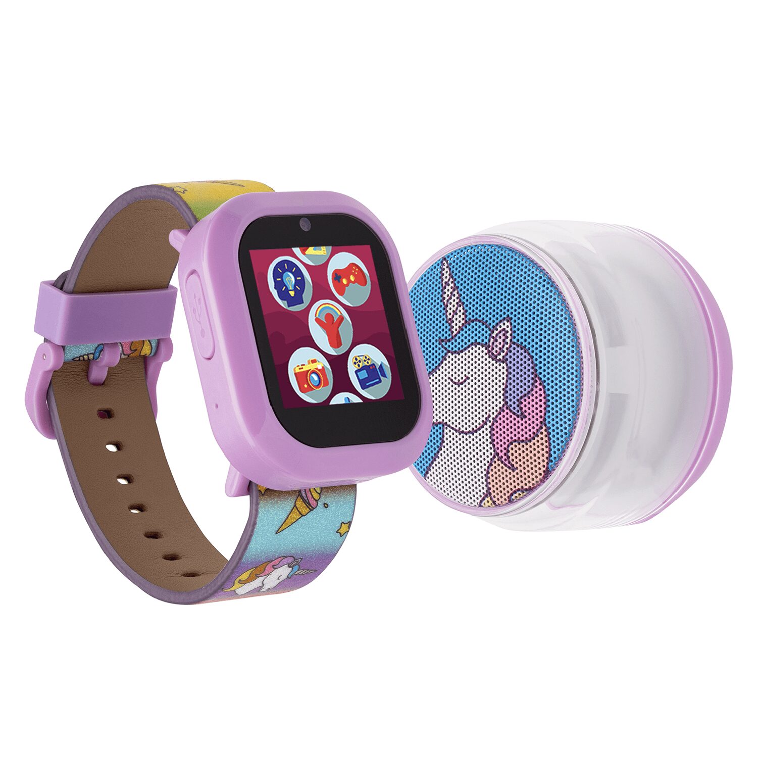 PlayZoom Girls V3 Purple Unicorn with Bluetooth Speaker Set