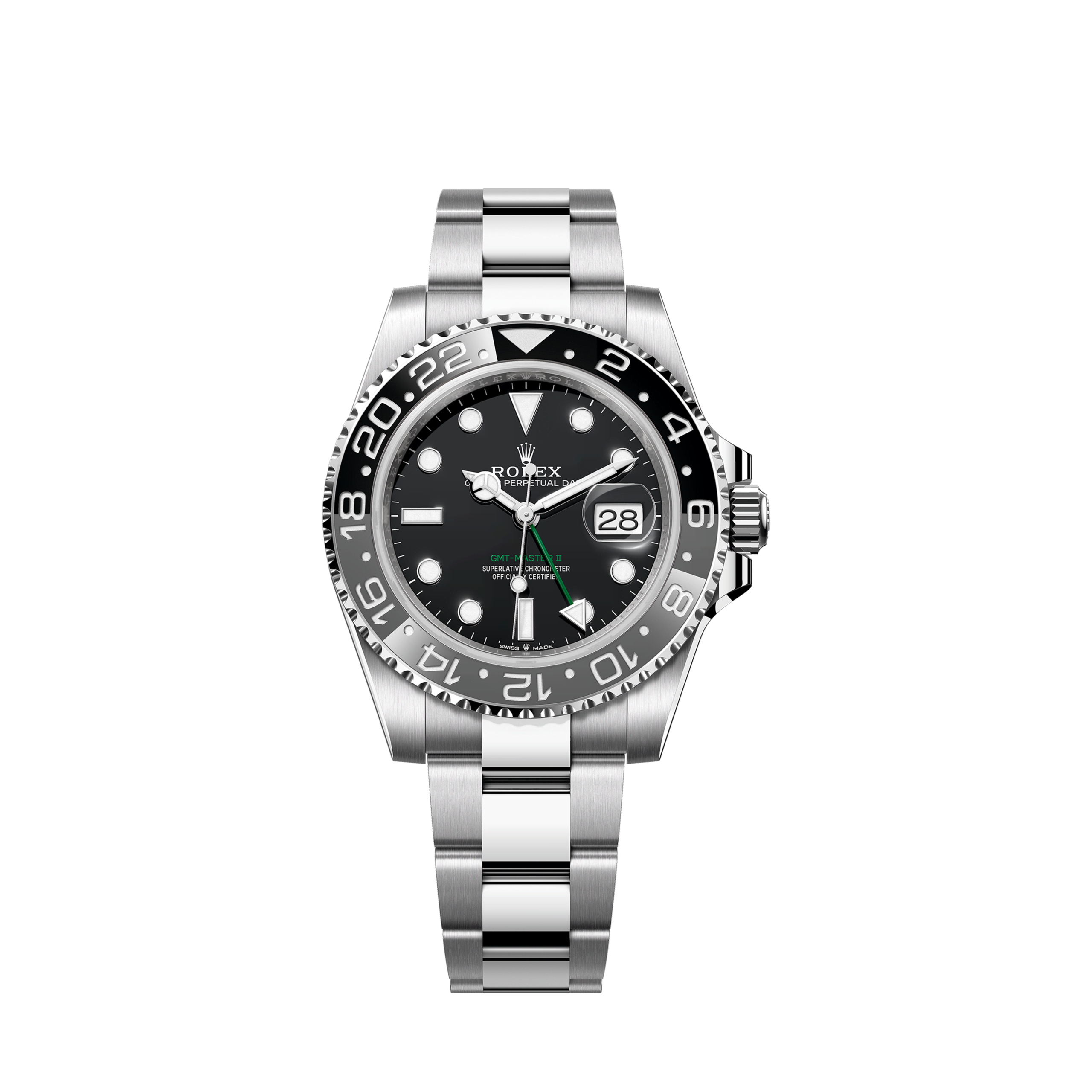 Unworn Rolex GMT-Master II, Bruce Wayne, Black, Oyster, Ref# 126710grnr-0004 1:1