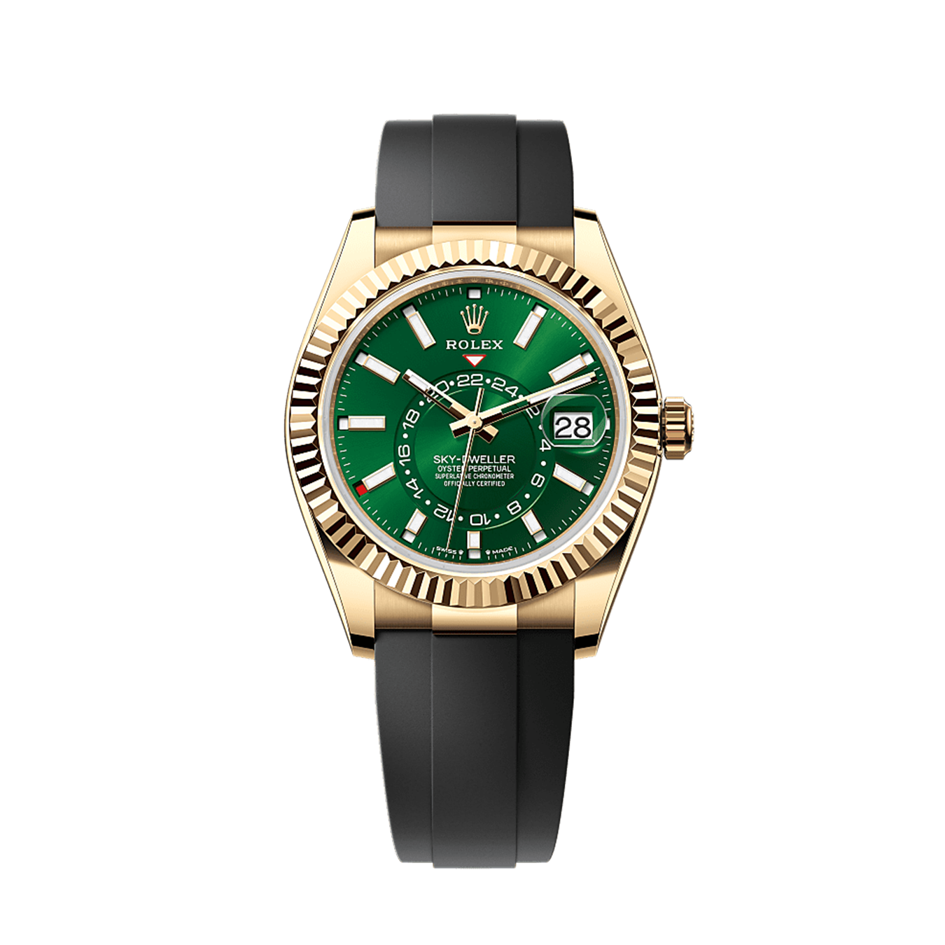 Unworn 2025, Rolex Sky-Dweller, 42mm, 18k Yellow Gold, Ref# 336238-0004, box & papers 1:1