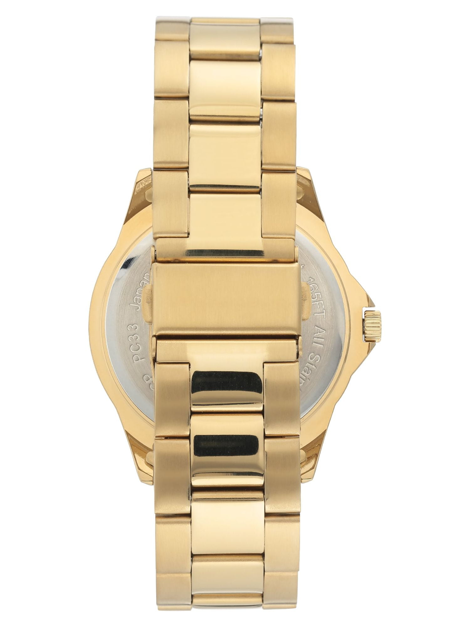 Armitron Men's Gold-Tone and Black Day Date Dress Watch - Image 2