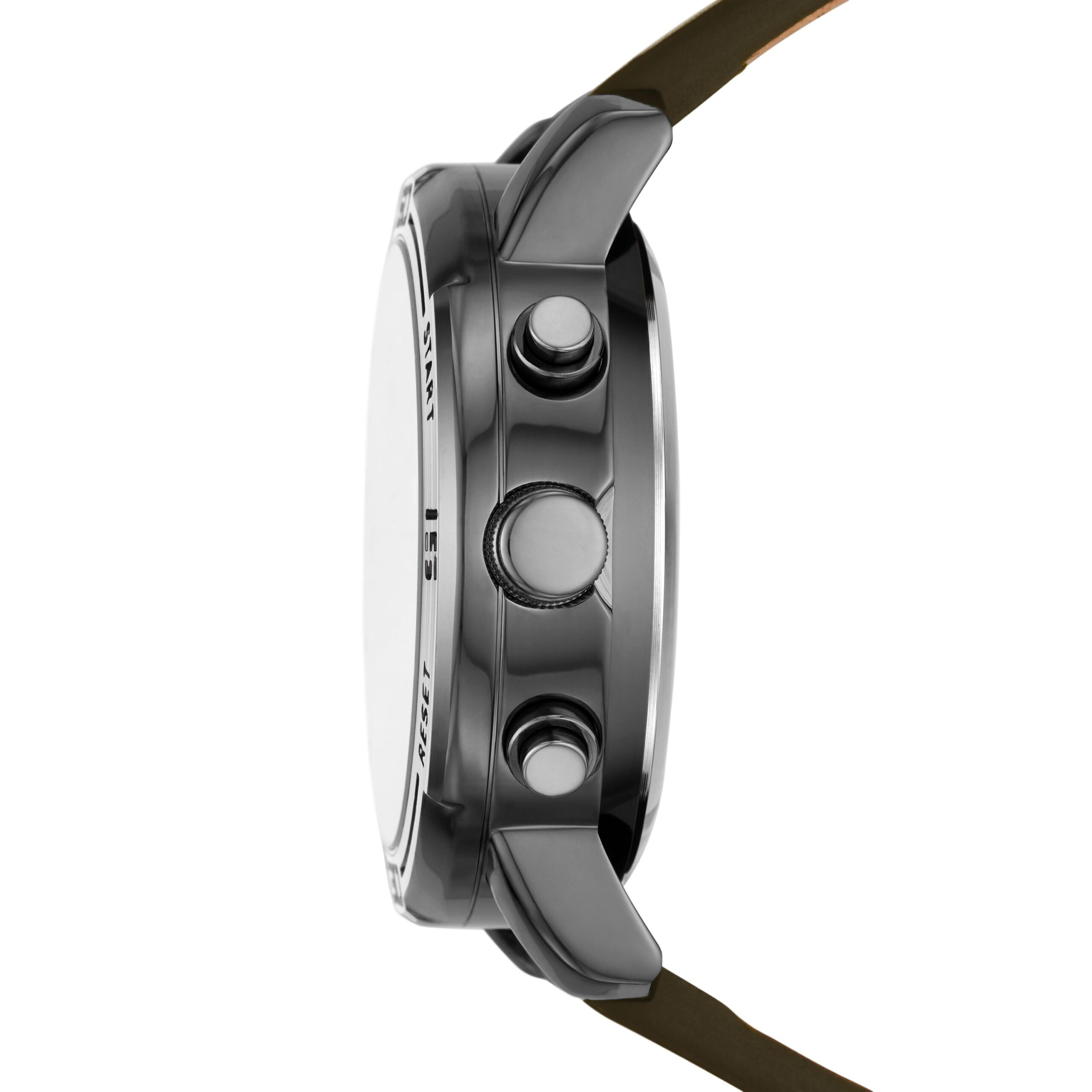 Men's Skechers Redlands Anadigital Watch with Genuine Leather Bracelet (SR5159W) - Image 2