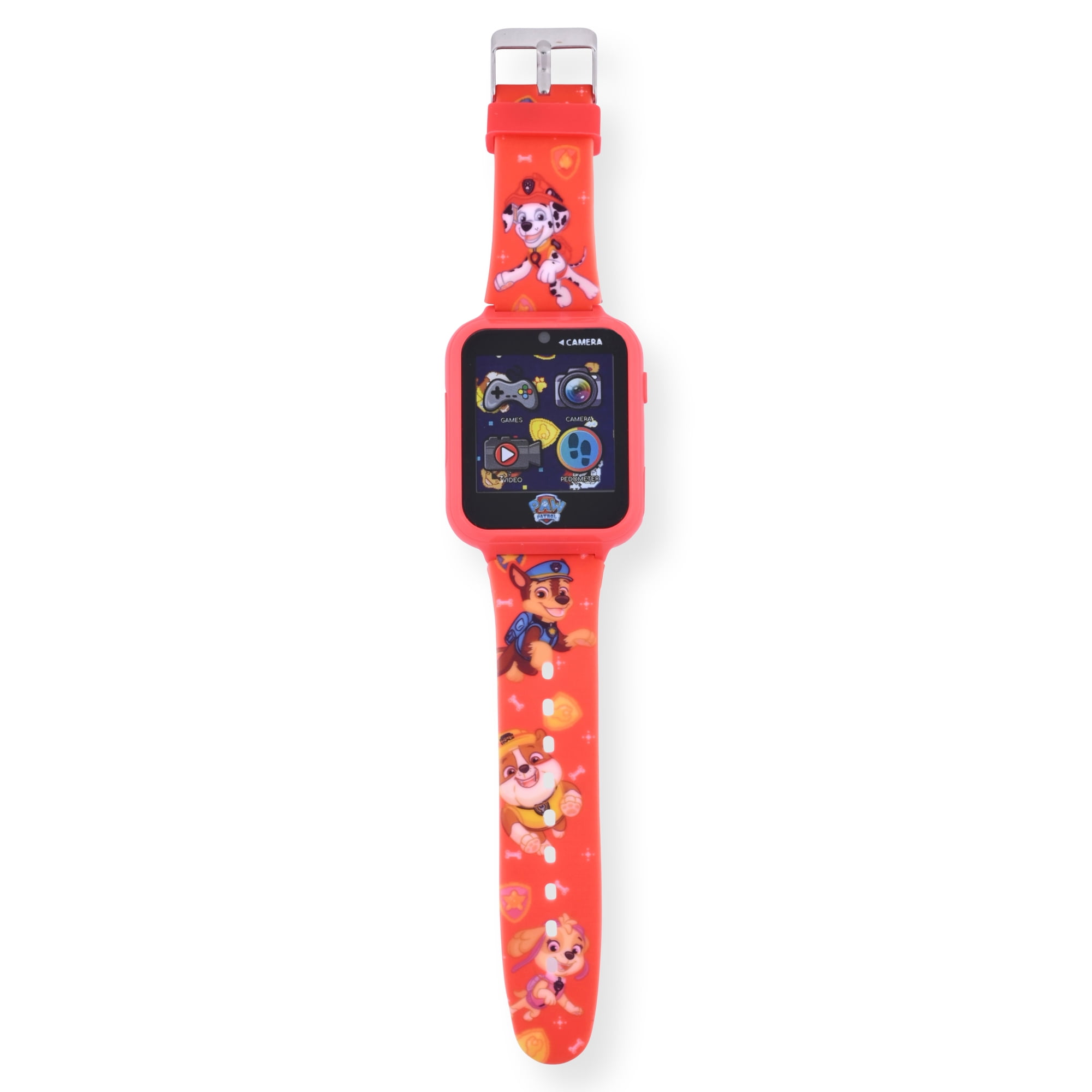 Nickelodeon Paw Patrol Unisex Child Smart Watch Headphone Set Silicone Strap Multicolor (PAW40090WM) - Image 3