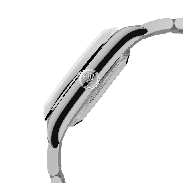 Unworn 2025, Rolex Oyster Perpetual, Oystersteel, 34mm, Black dial, Domed Oyster, Ref# 124200-0010, box and papers 1:1 - Image 3