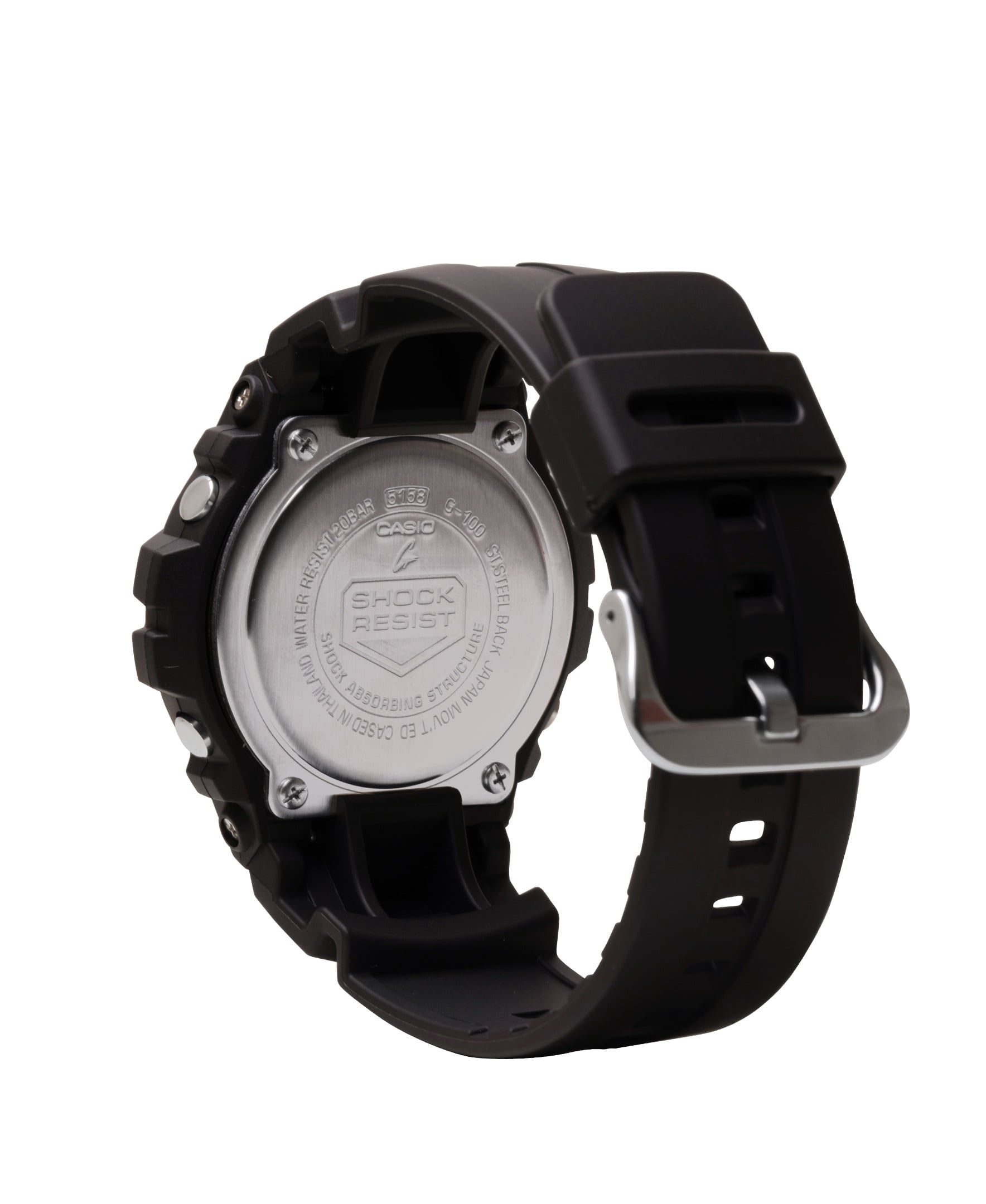 G-Shock Adult Men's G100-1B Ana-Digi Classic Wristwatch - Image 6