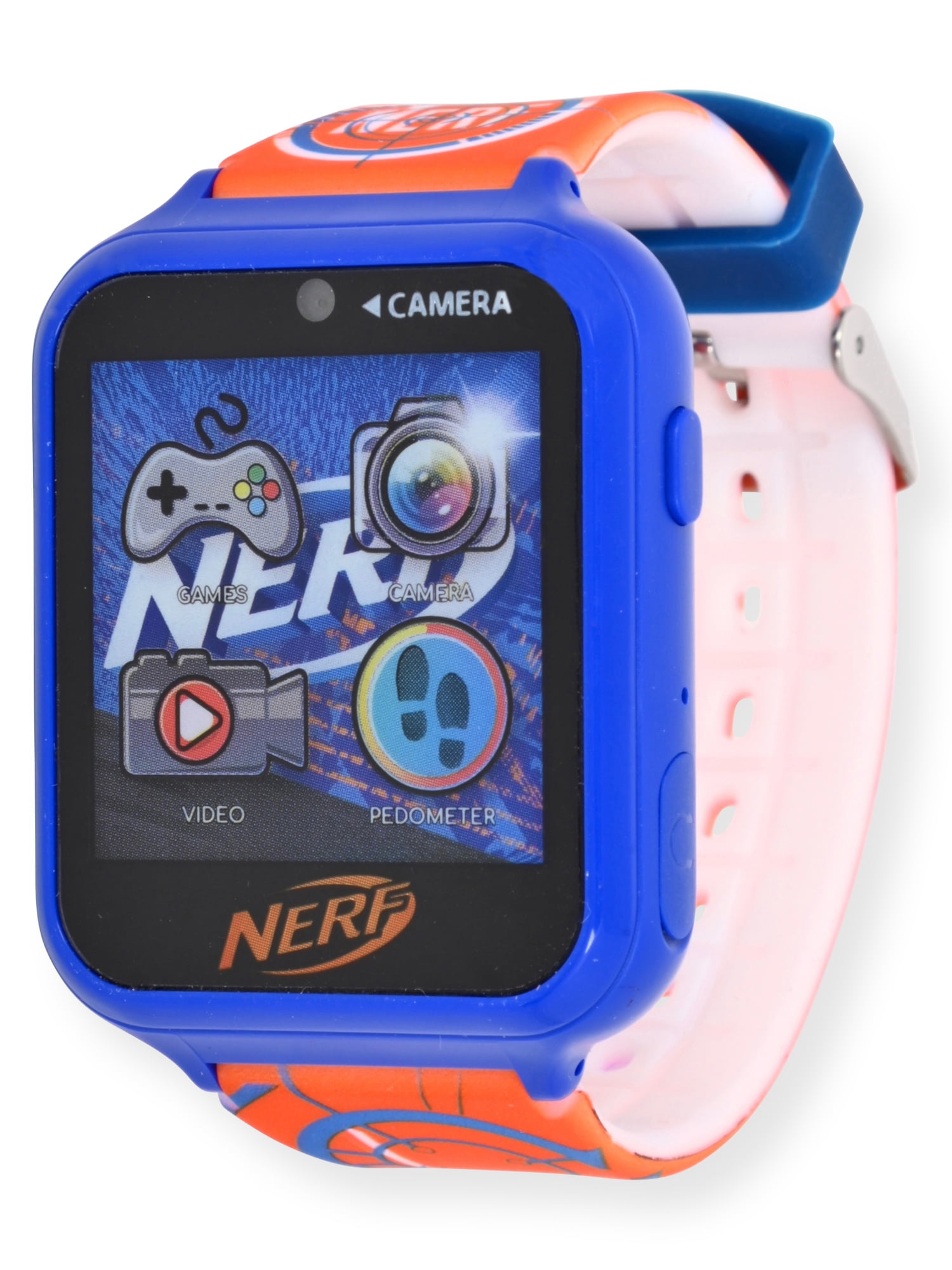 Nerf Unisex Child Smartwatch & Headphones Set - Orange And Blue NRF40002WM - Image 3