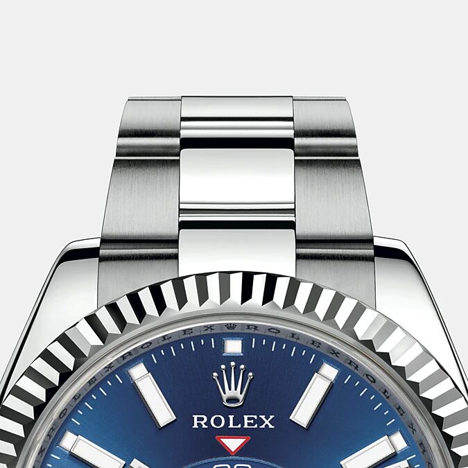 Rolex Sky-Dweller 42mm, Oystersteel and 18k White Gold, Ref# 326934-0003 1:1 - Image 6
