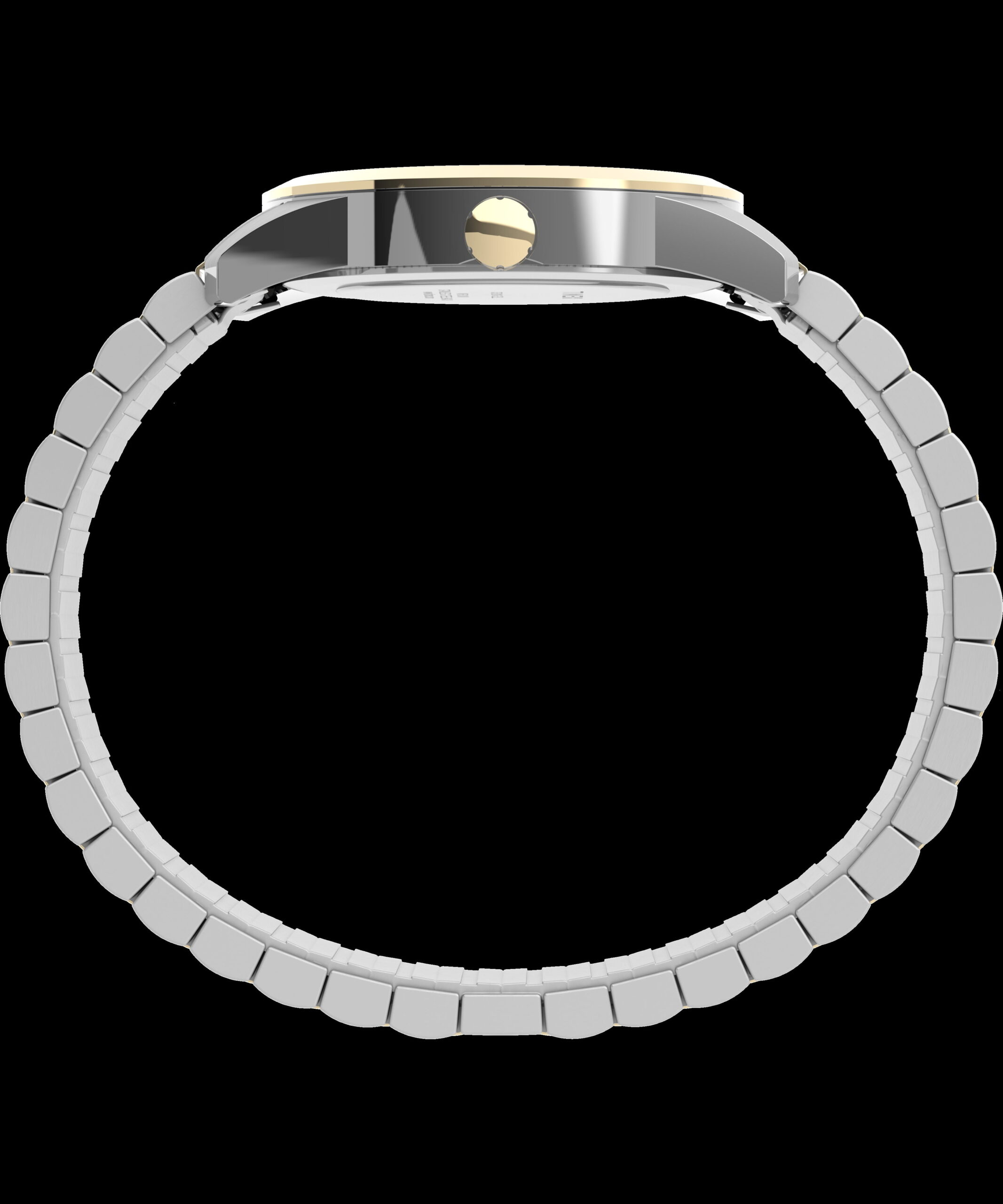 Timex Men's 30mm Dress Wristwatch, Gold & Silver, T2M935WX - Image 2